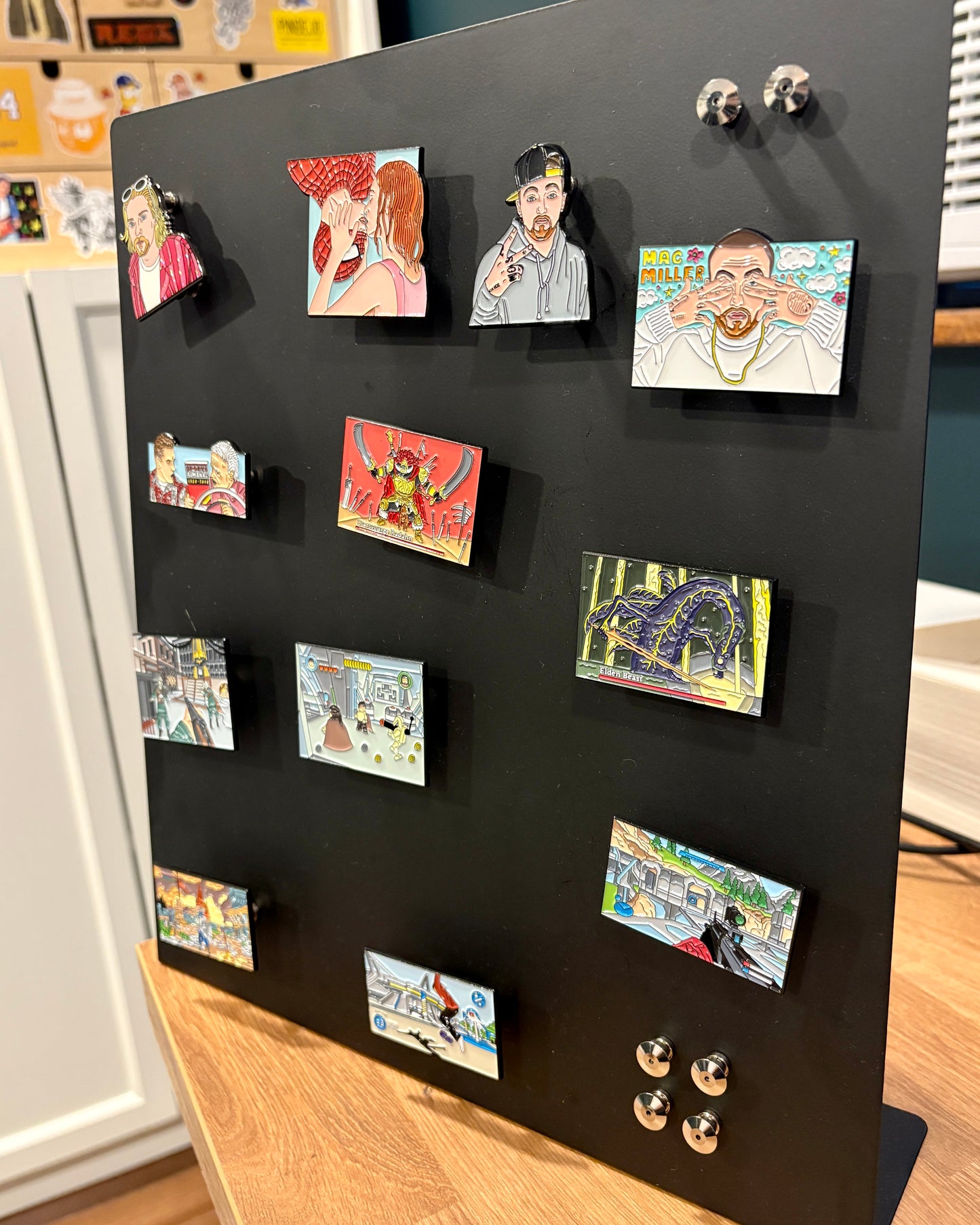 Magnetic Pin Backing