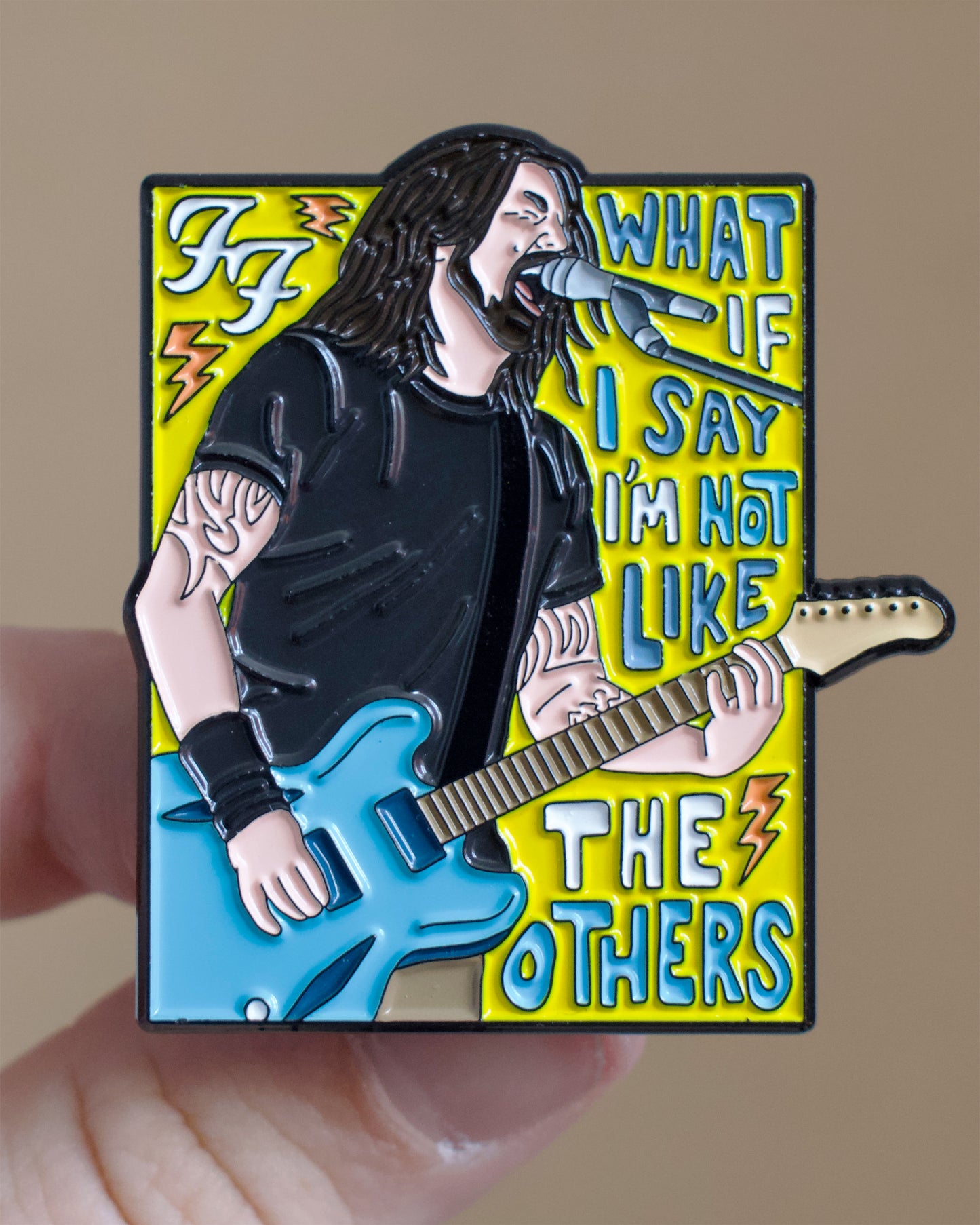 Dave Grohl - Enamel Pin