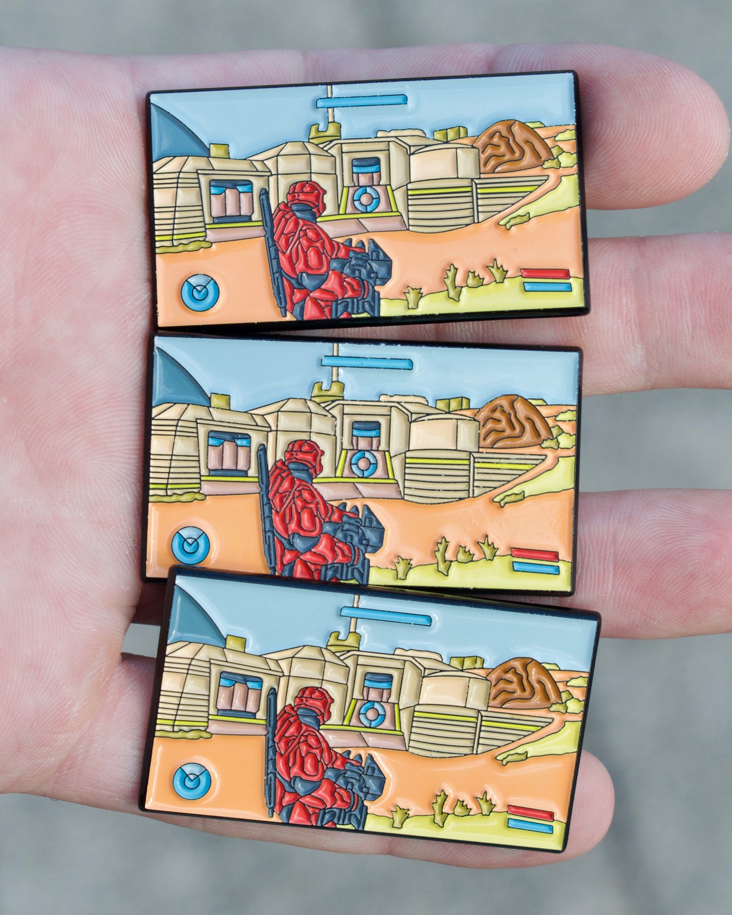 Halo 3- Standoff - Enamel Pin