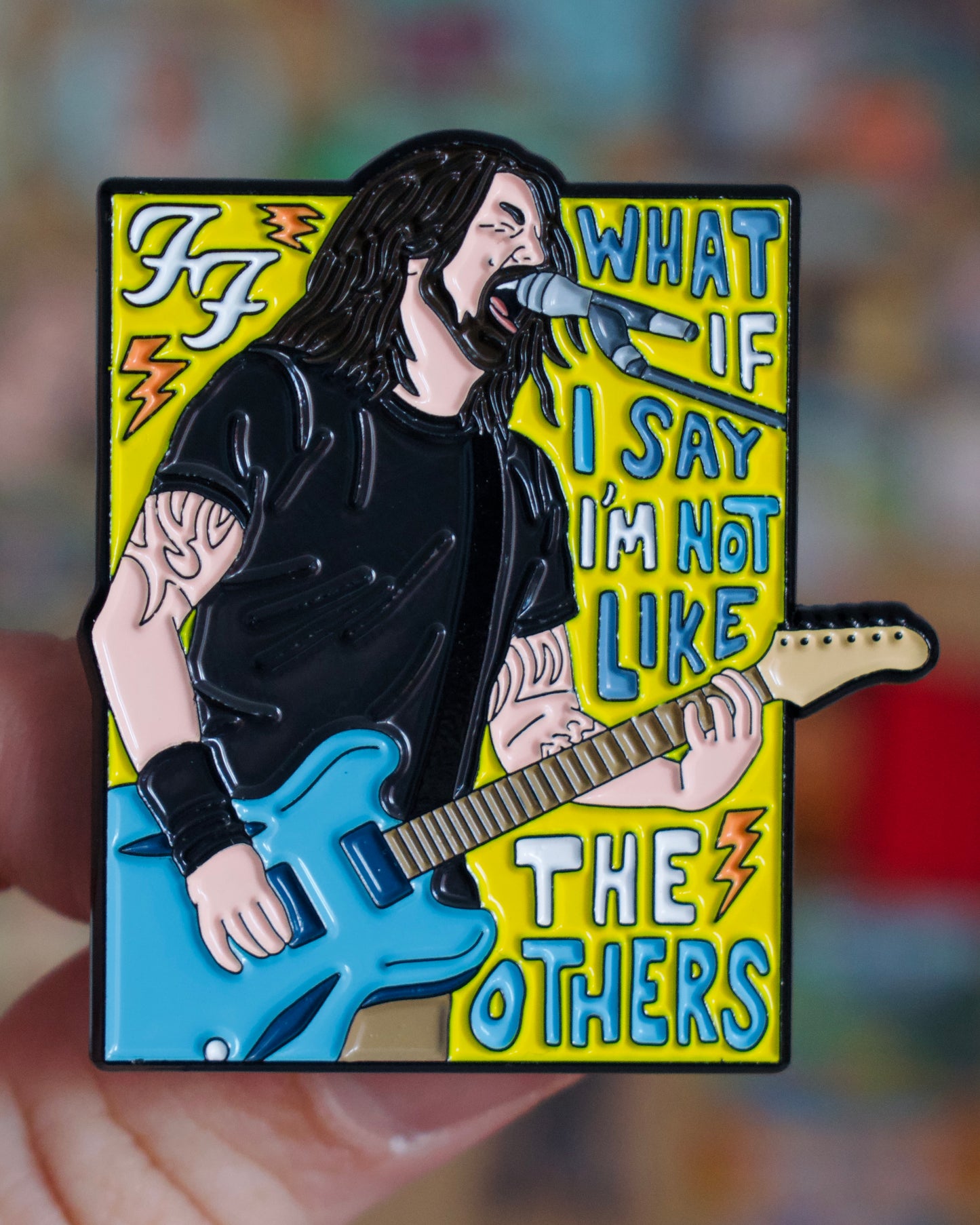 Dave Grohl - Enamel Pin