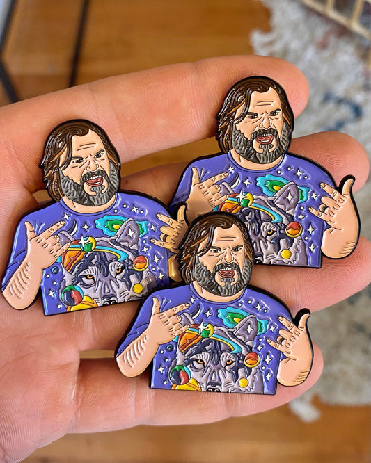 Jack Black - Enamel Pin