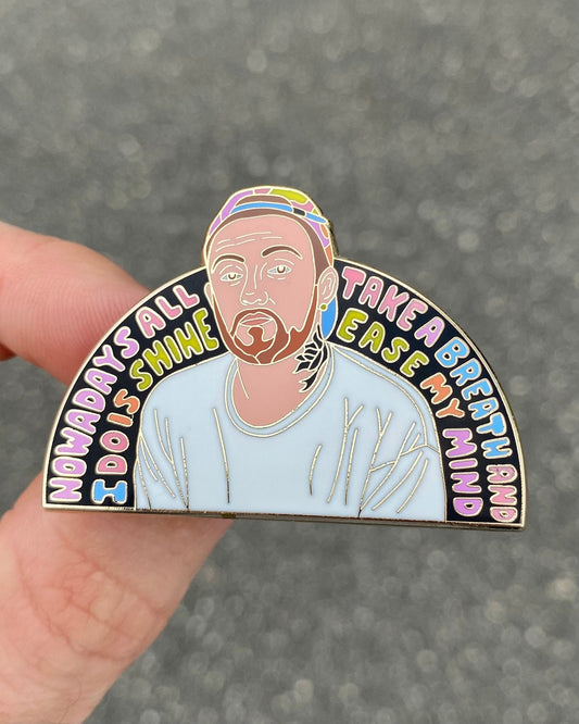 Mac Miller - 2009 - Enamel Pin - LE Gold Variant