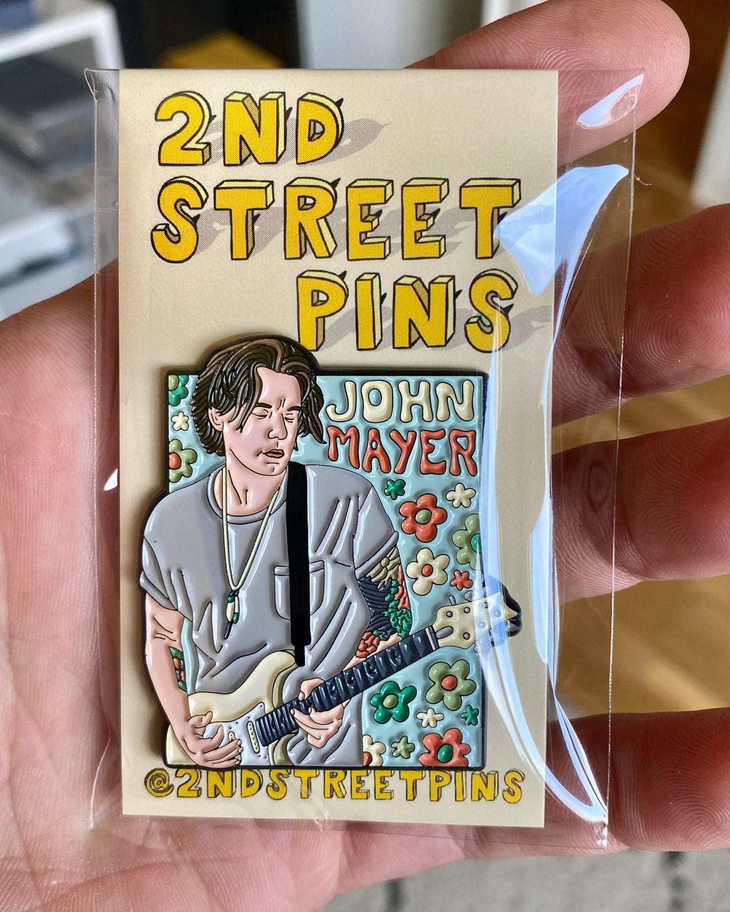 John Mayer - Enamel Pin