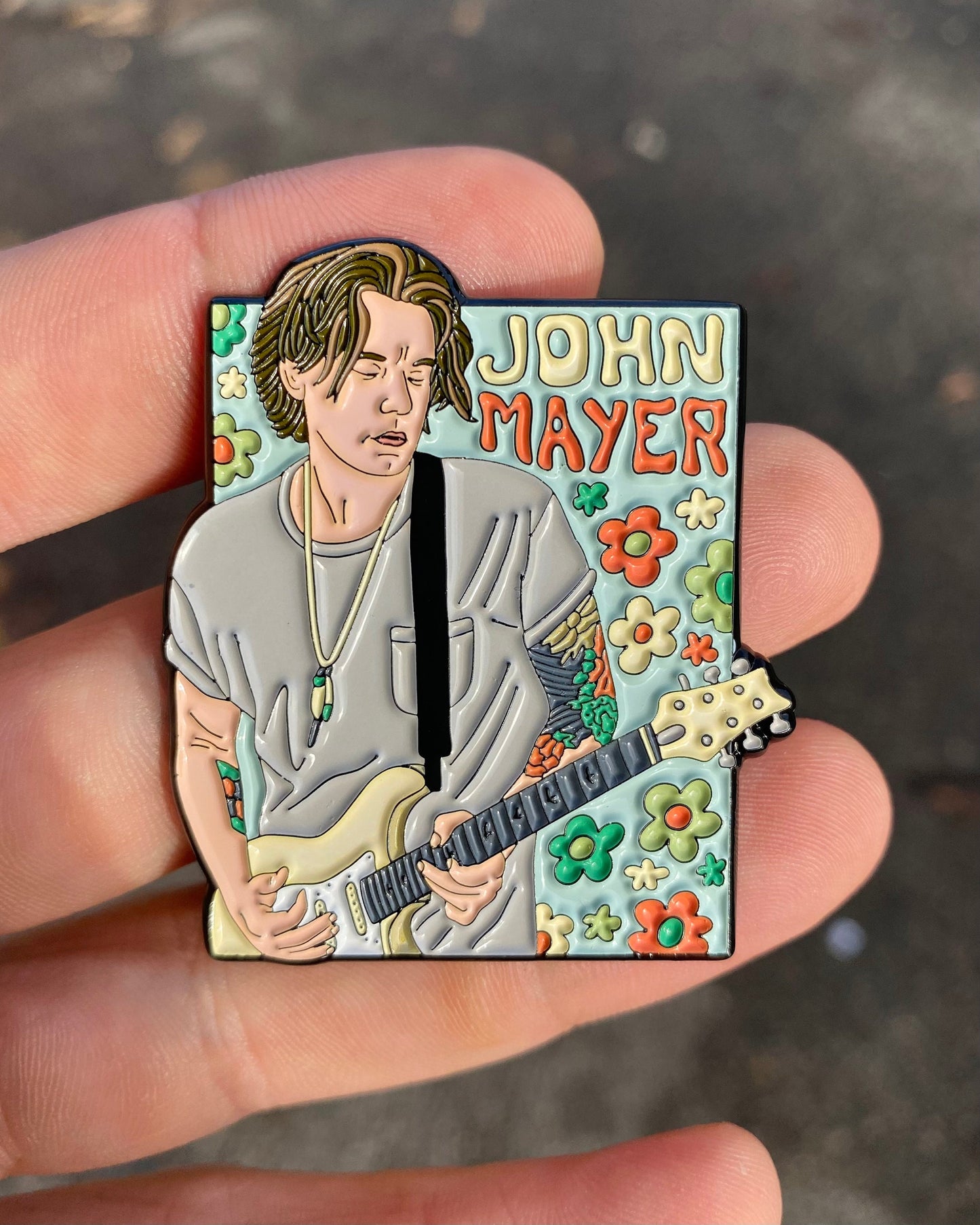 John Mayer - Enamel Pin