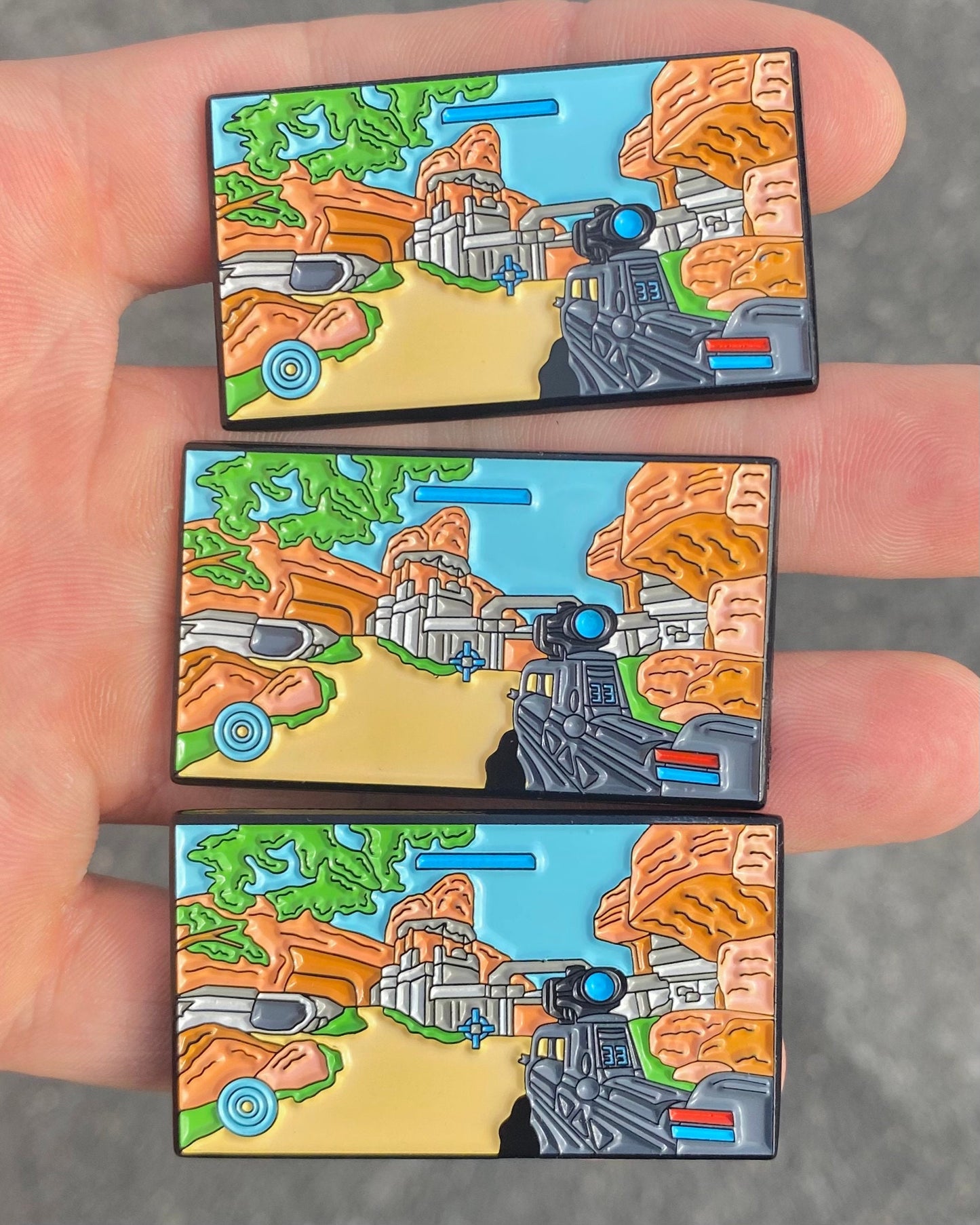 Halo - Battle Rifle - Enamel Pin