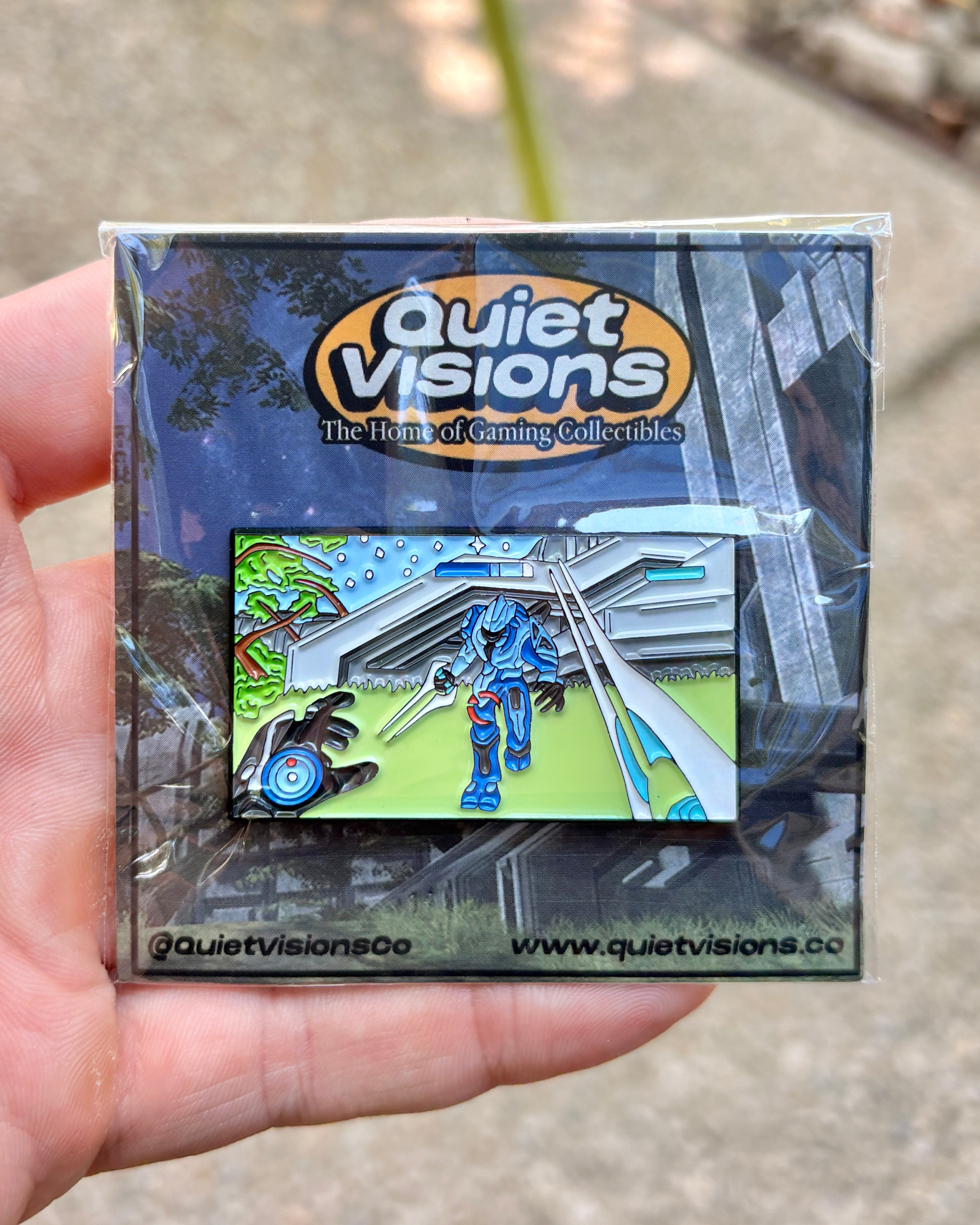 Isolation - H3 - Enamel Pin