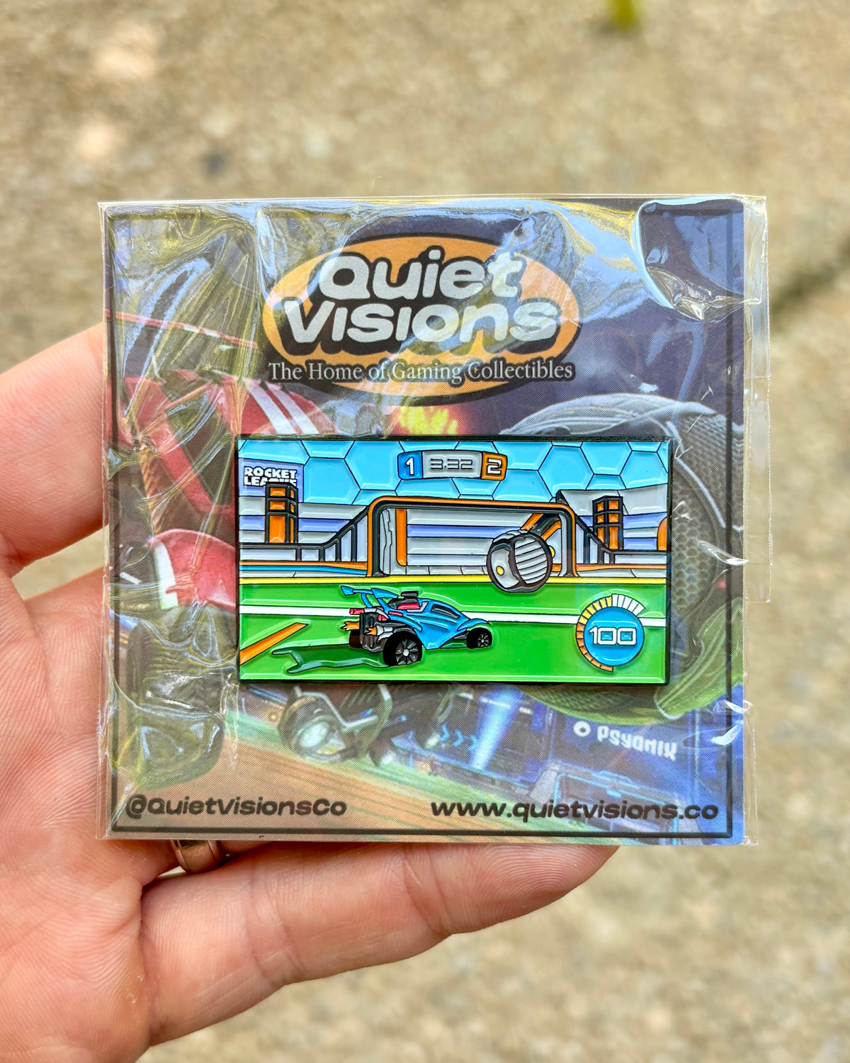 Car Soccer - Enamel Pin