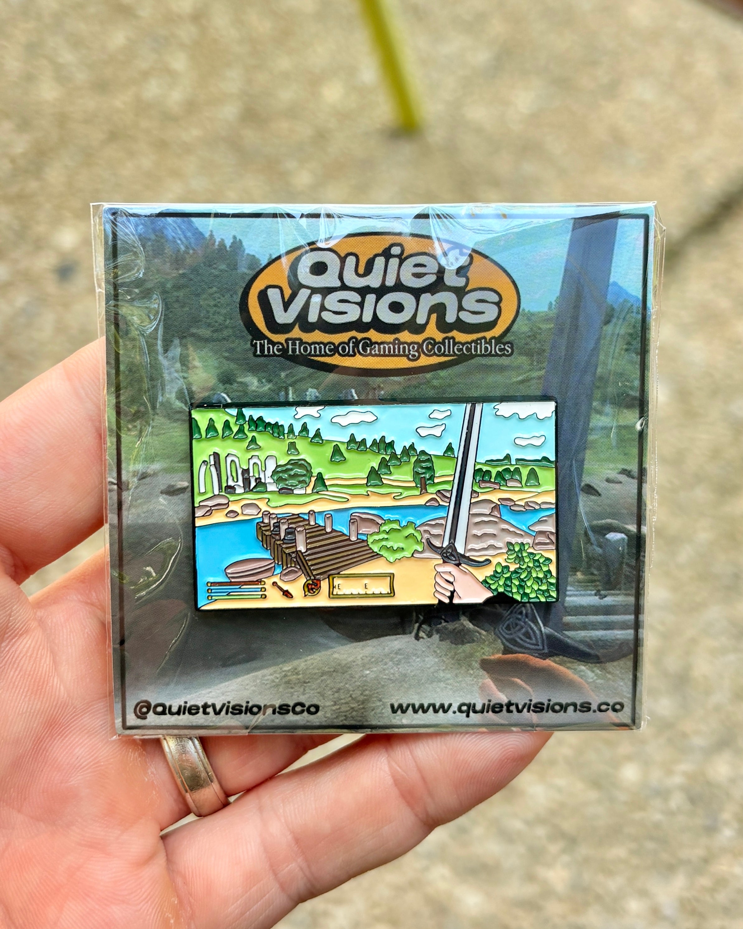Oblivion - Enamel Pin