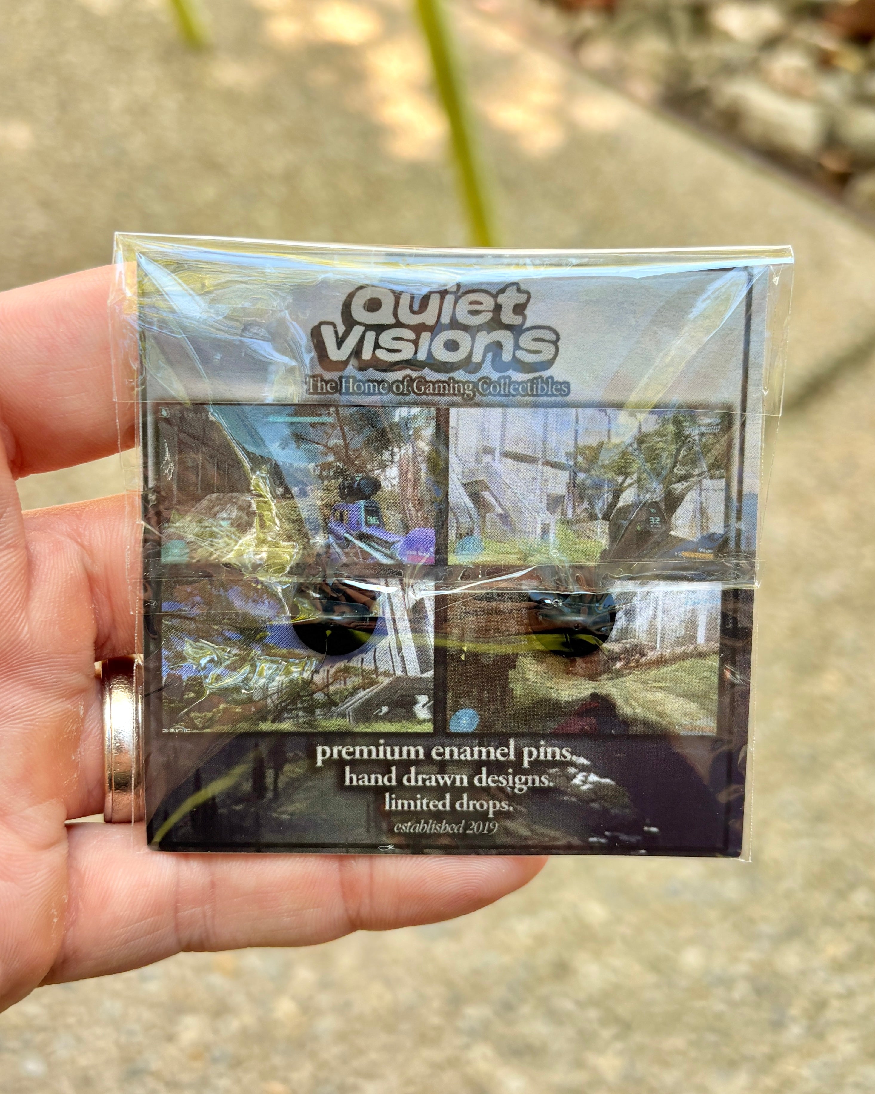 Isolation - H3 - Enamel Pin