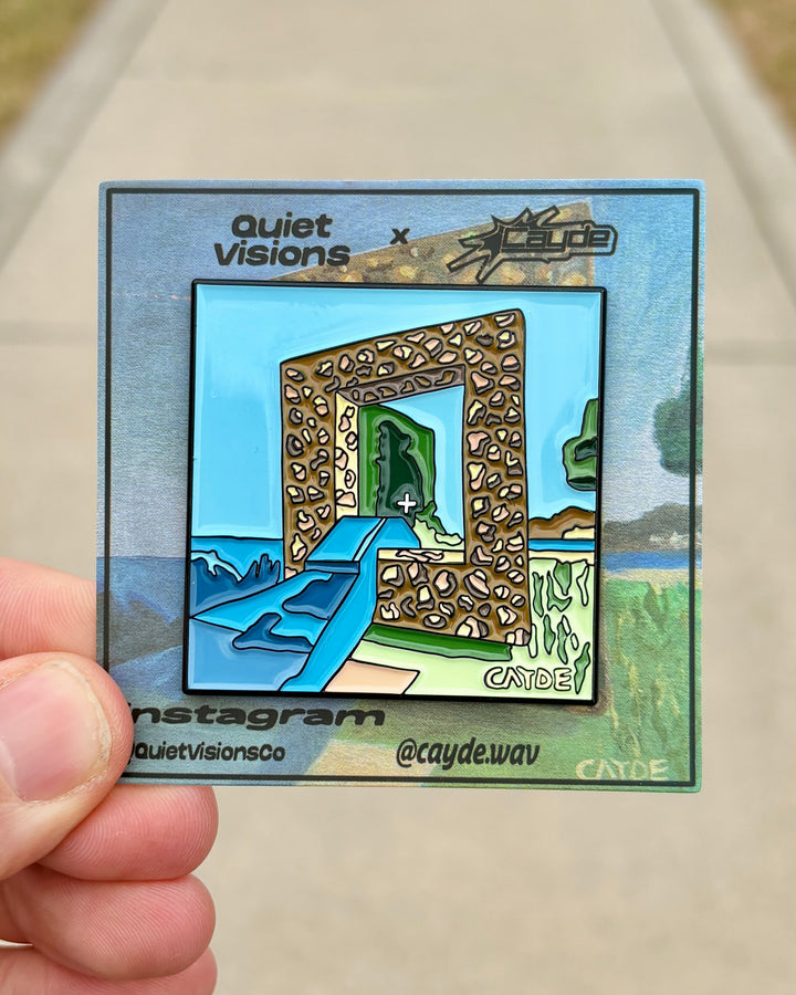 CAYDE Minecraft Pin on card