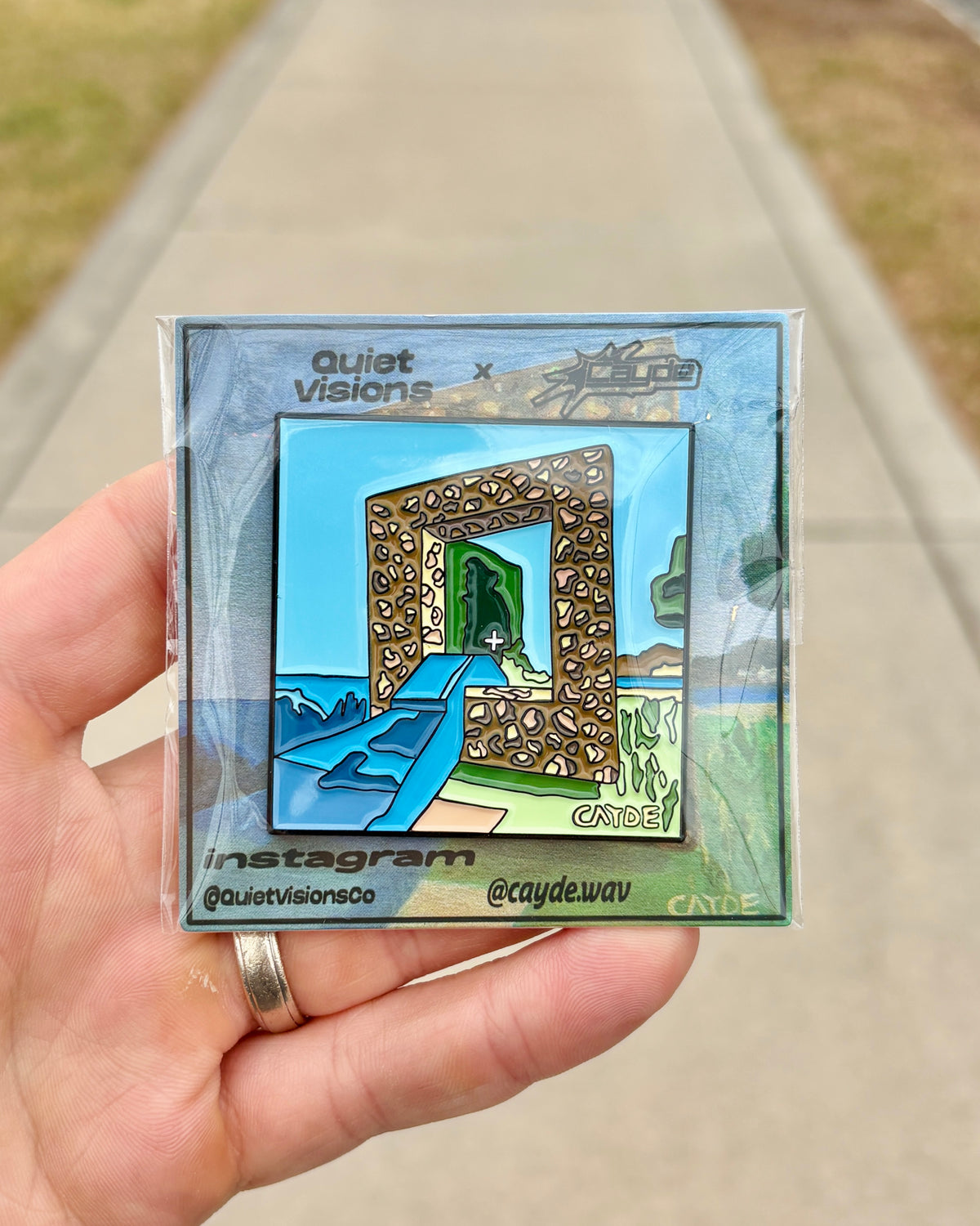 CAYDE Minecraft Pin - Wrapped