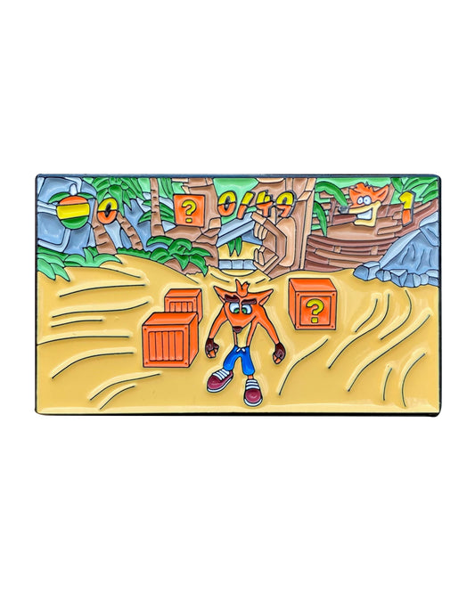 Crash Bandicoot - Enamel Pin