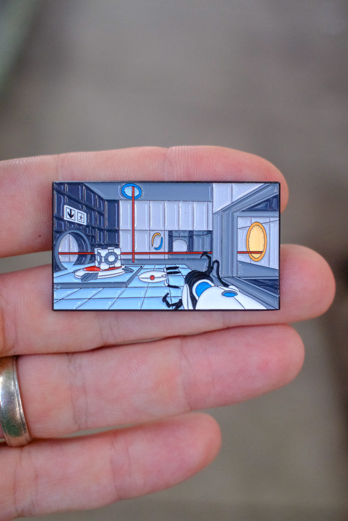 The Cake is a Lie - Enamel Pin