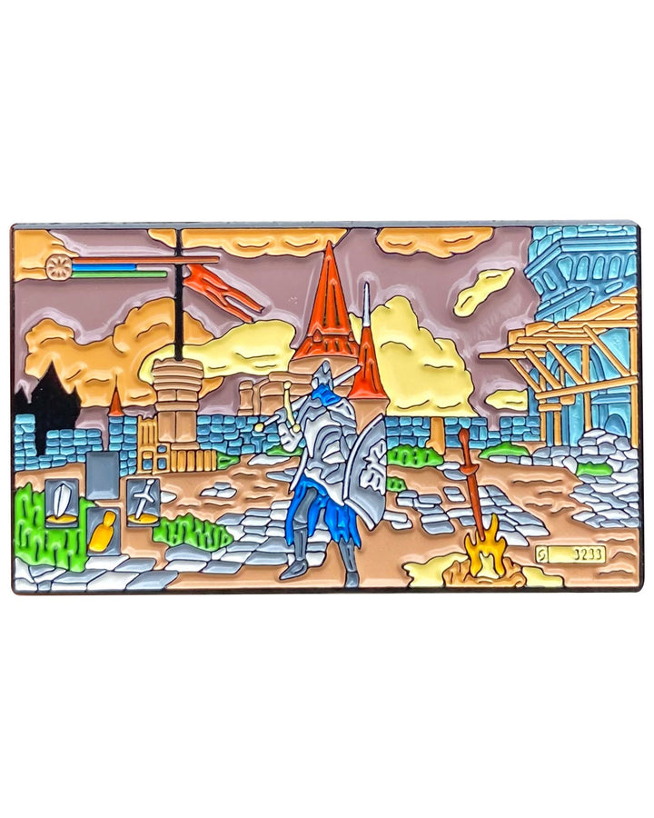 Dark Souls Praise the Sun Solaire enamel pin