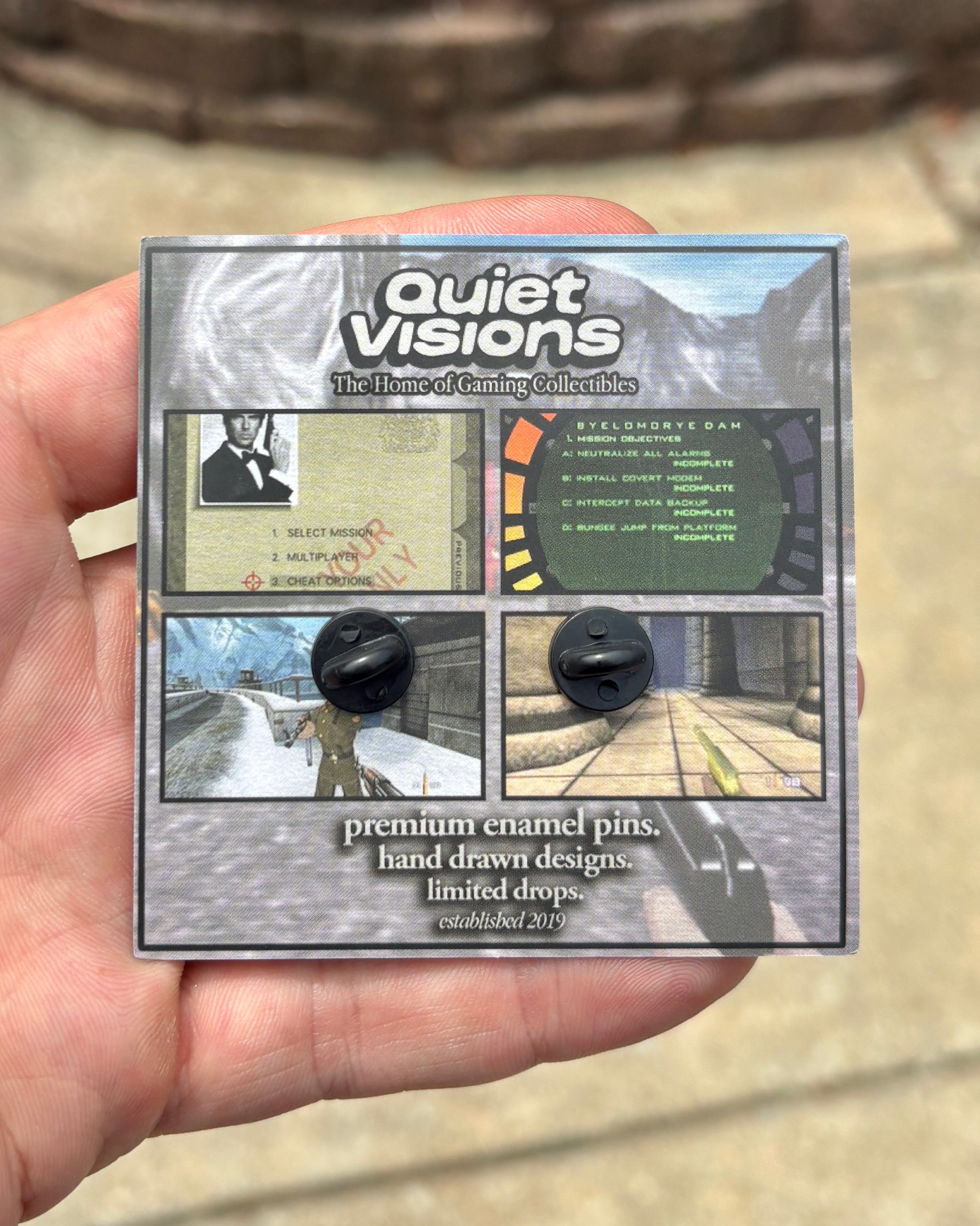 GoldenEye - Enamel Pin