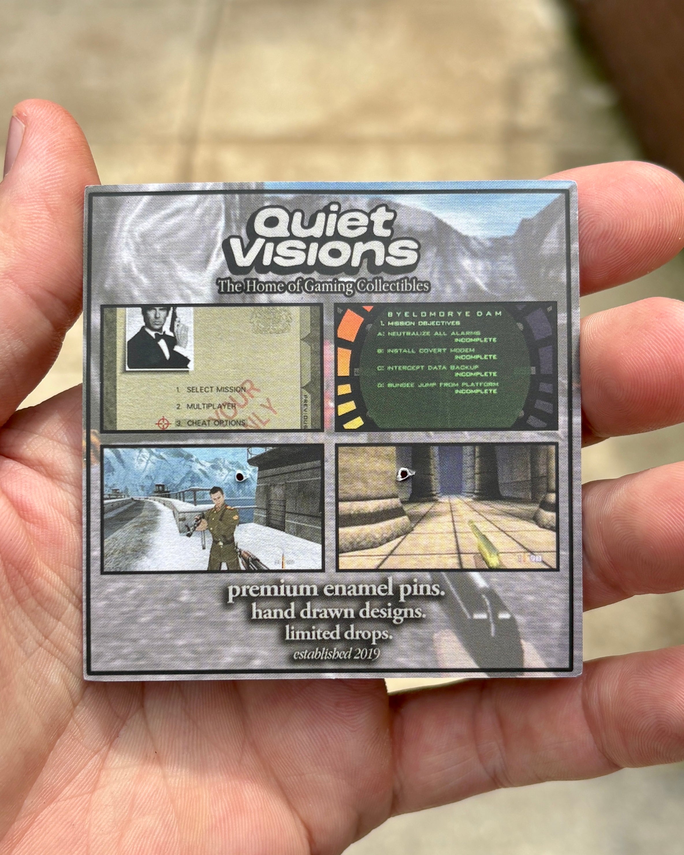 GoldenEye - Enamel Pin
