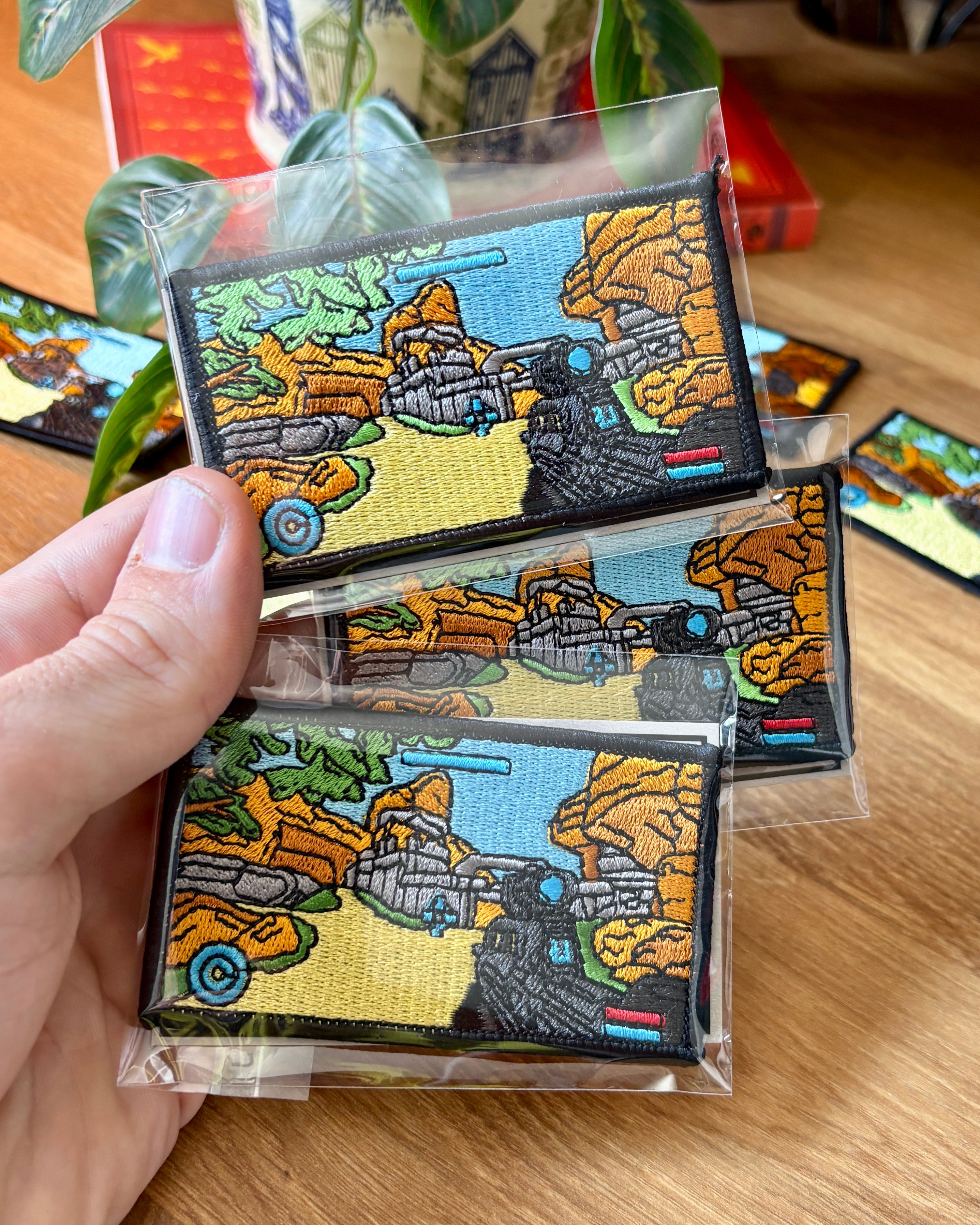 Halo 3 Battle Rifle Embroidered Patch - Wrapped
