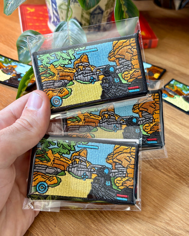 Halo 3 Battle Rifle Embroidered Patch - Wrapped