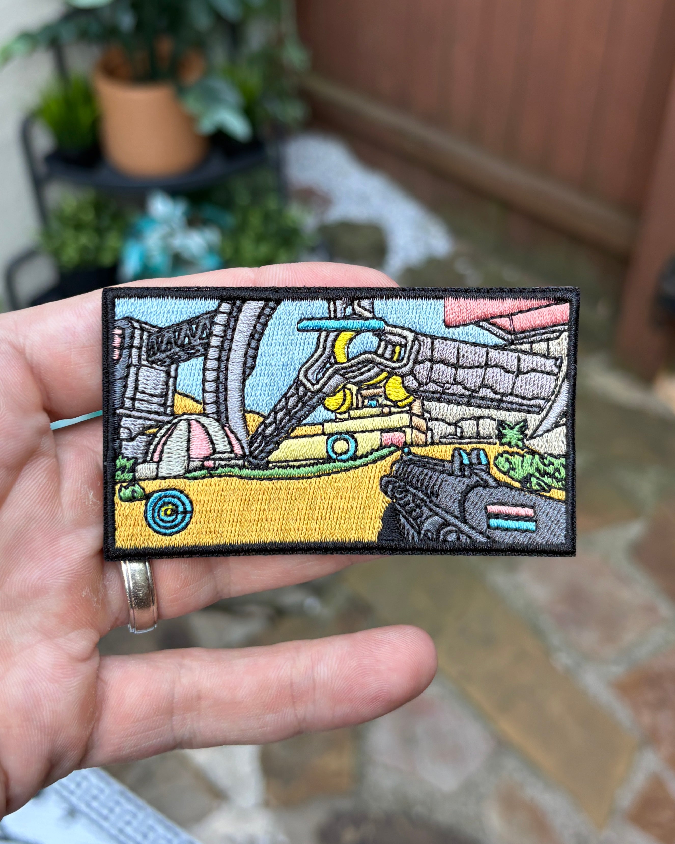 Halo 3 Last Resort Embroidered Patch - Full View