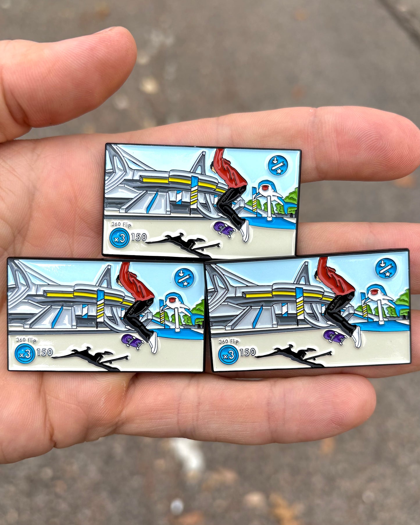 Skate 3 - Enamel Pin