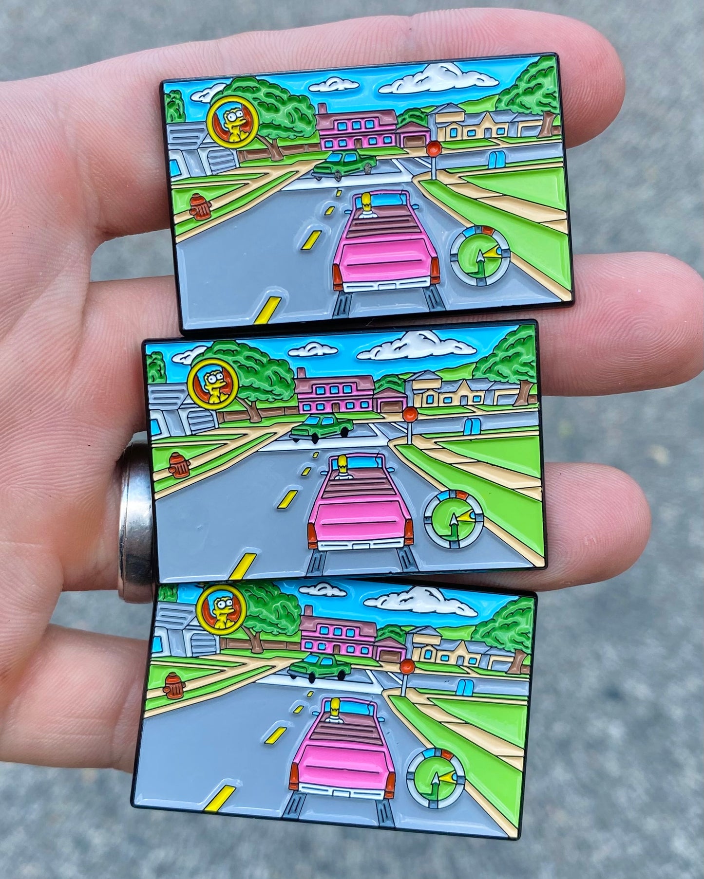 Hit and Run - Enamel Pin