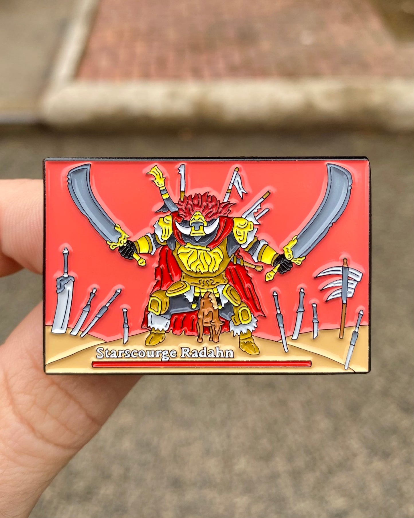 Starscourge Radahn - Elden Ring - Enamel Pin