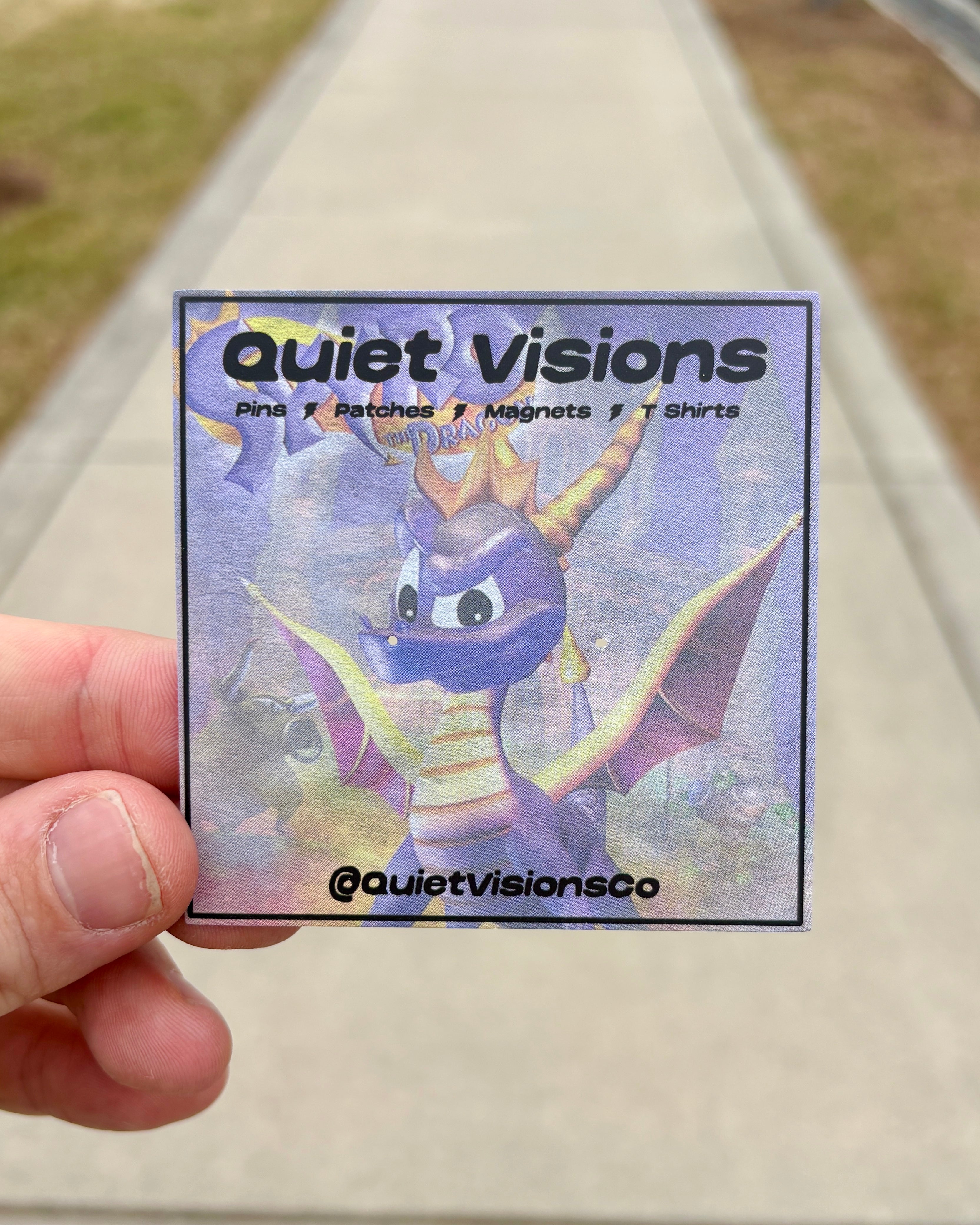 PS1 Purple Dragon - Enamel Pin