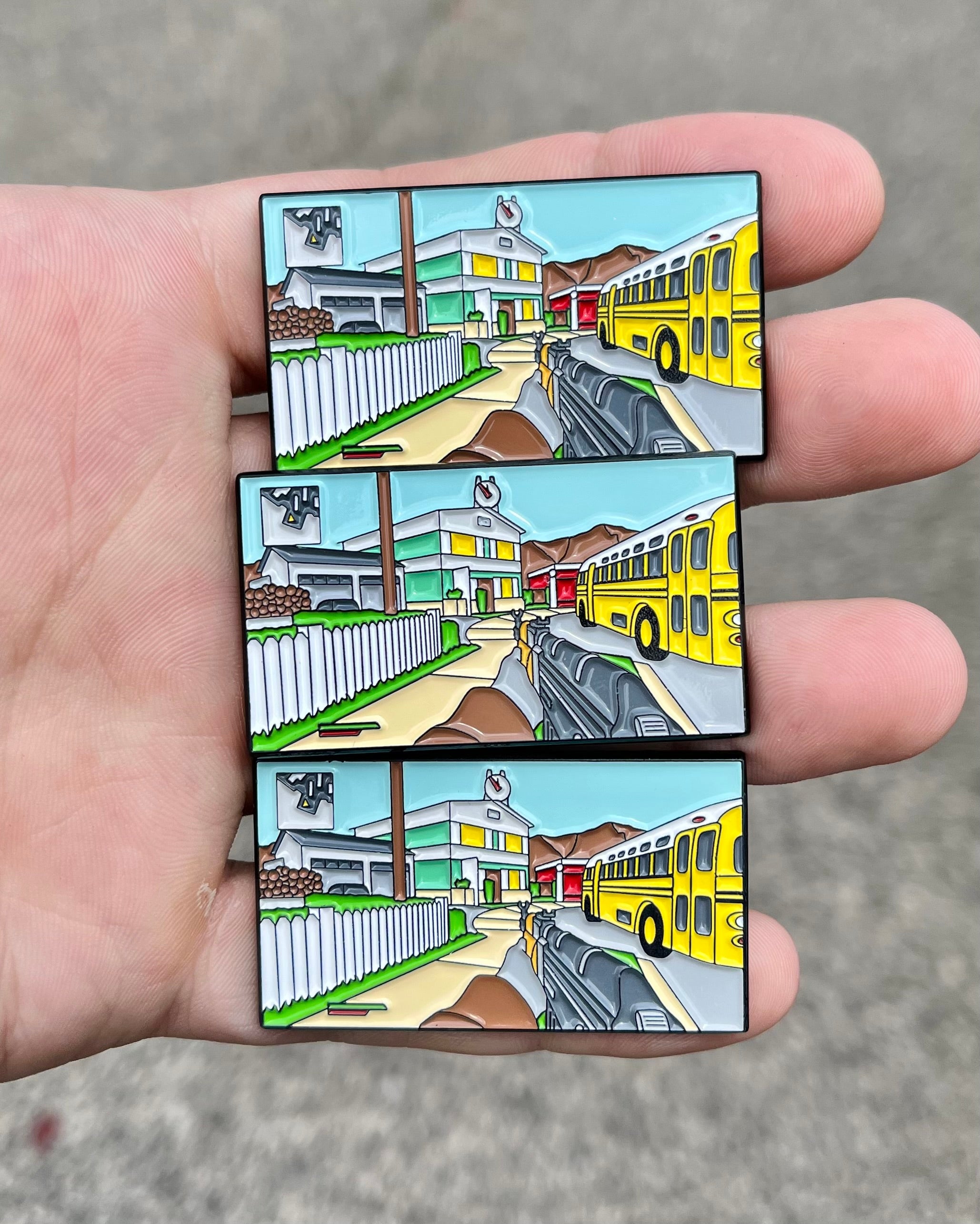 Nuketown - Enamel Pin