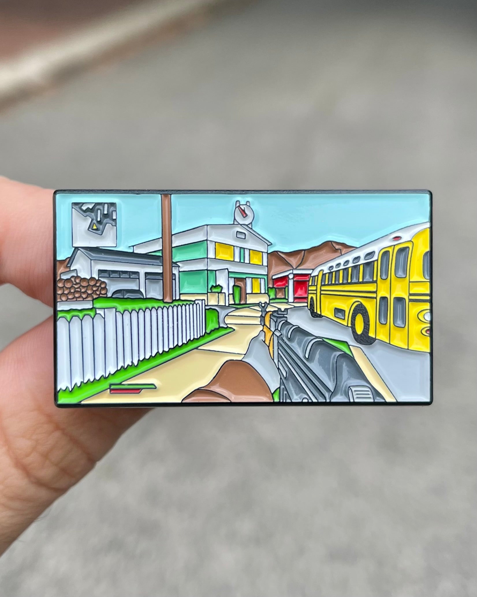 Nuketown - Enamel Pin