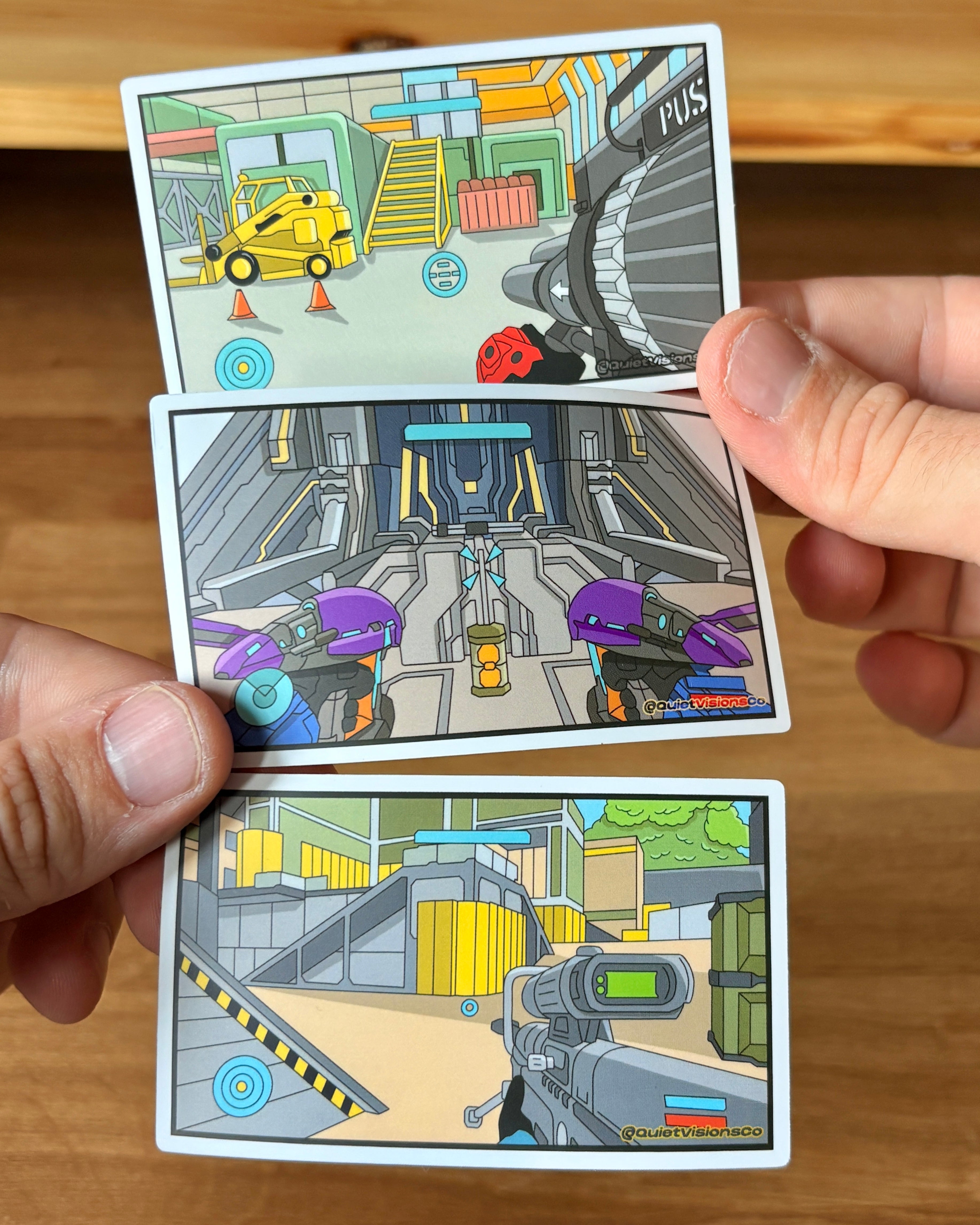 Sticker Pack - Halo 3 Map Collection - Vol 1