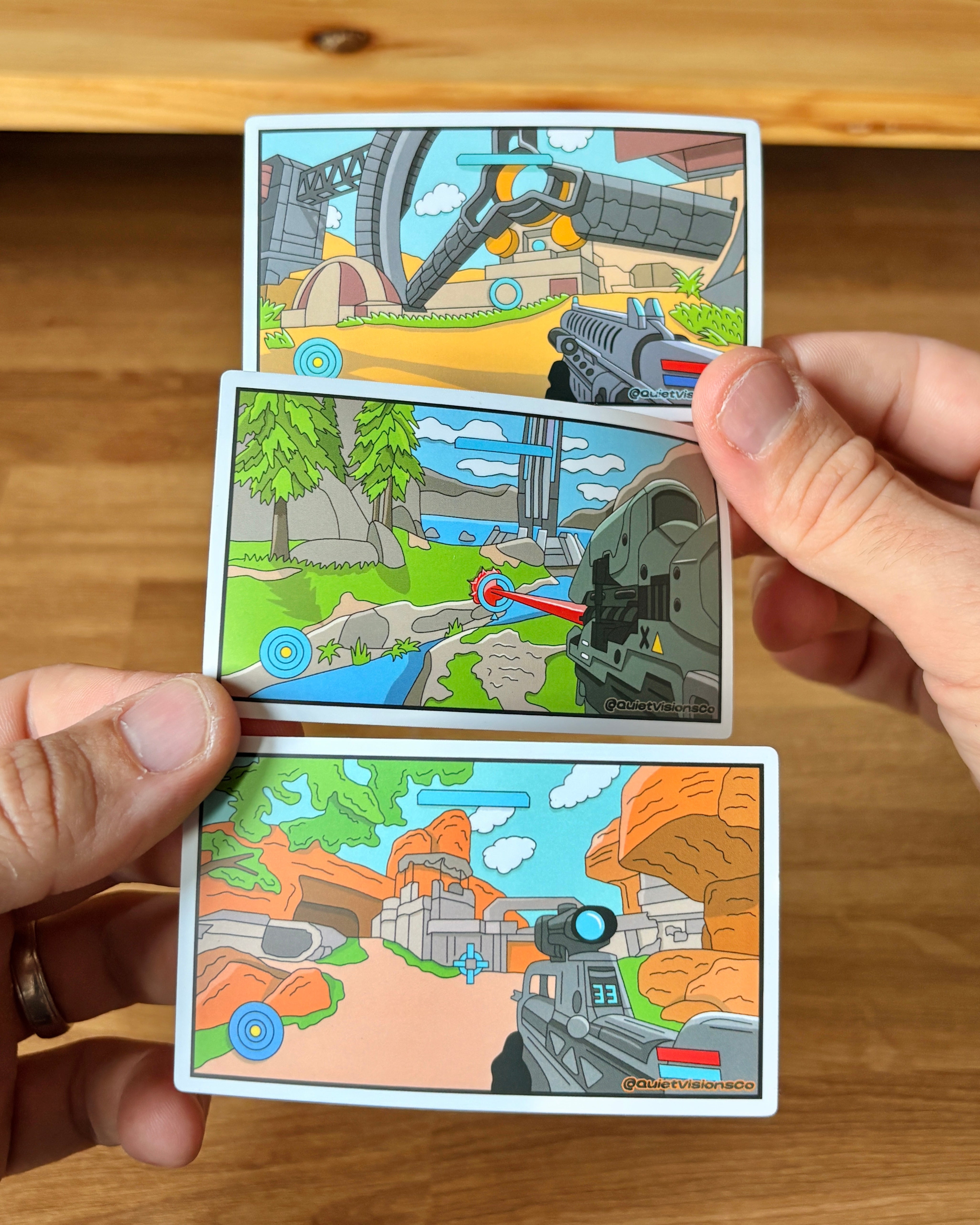 Sticker Pack - Halo 3 Map Collection - Vol 2