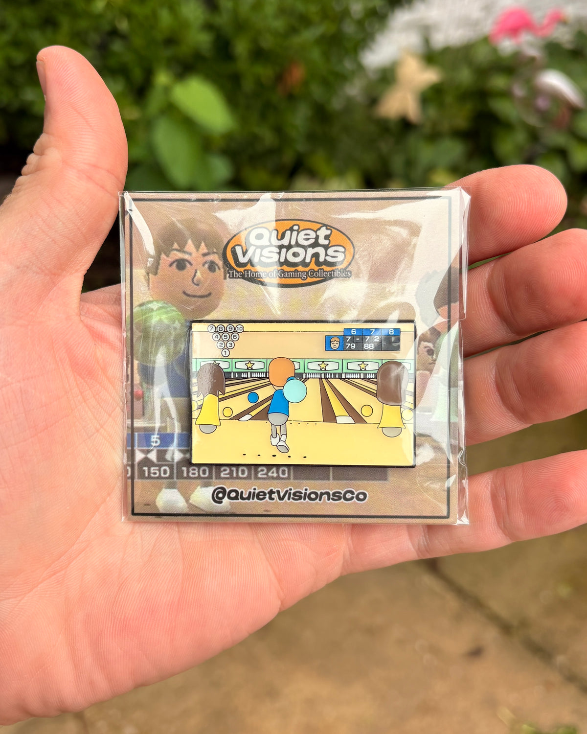 Wii Bowling - Enamel Pin