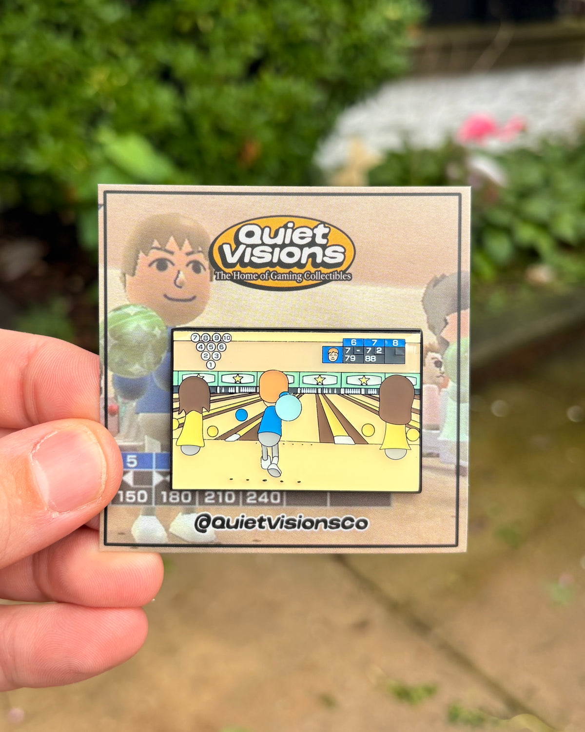 Wii Bowling - Enamel Pin