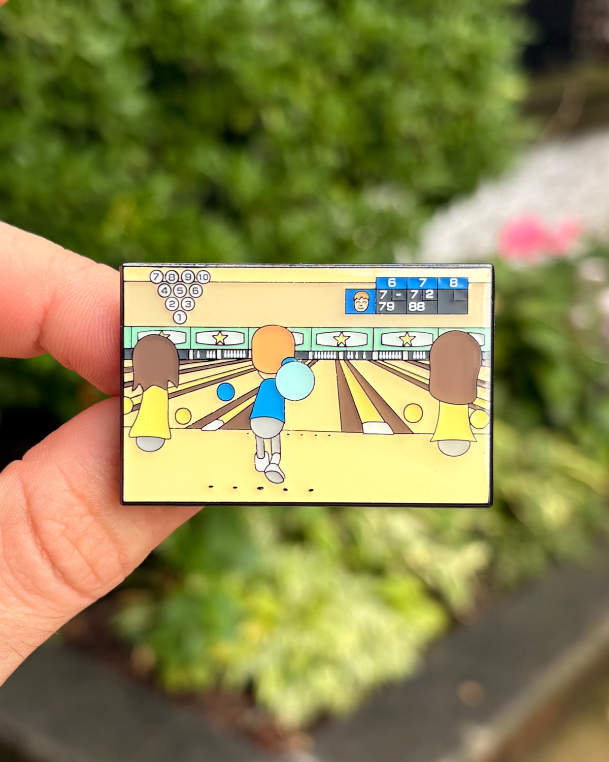 Wii Bowling - Enamel Pin