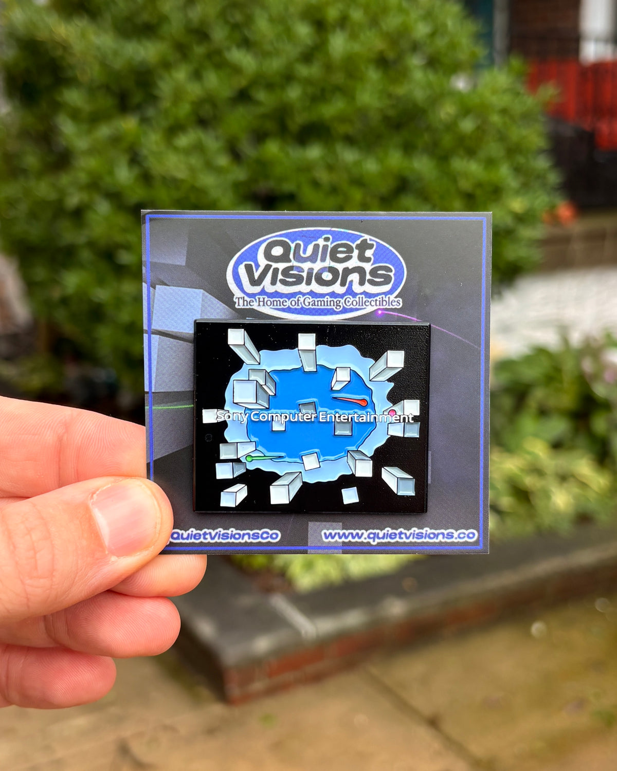 PS2 Intro Screen - Enamel Pin