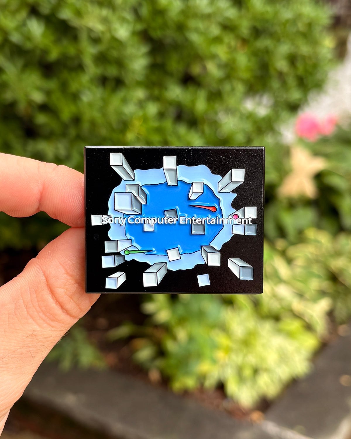 PS2 Intro Screen - Enamel Pin