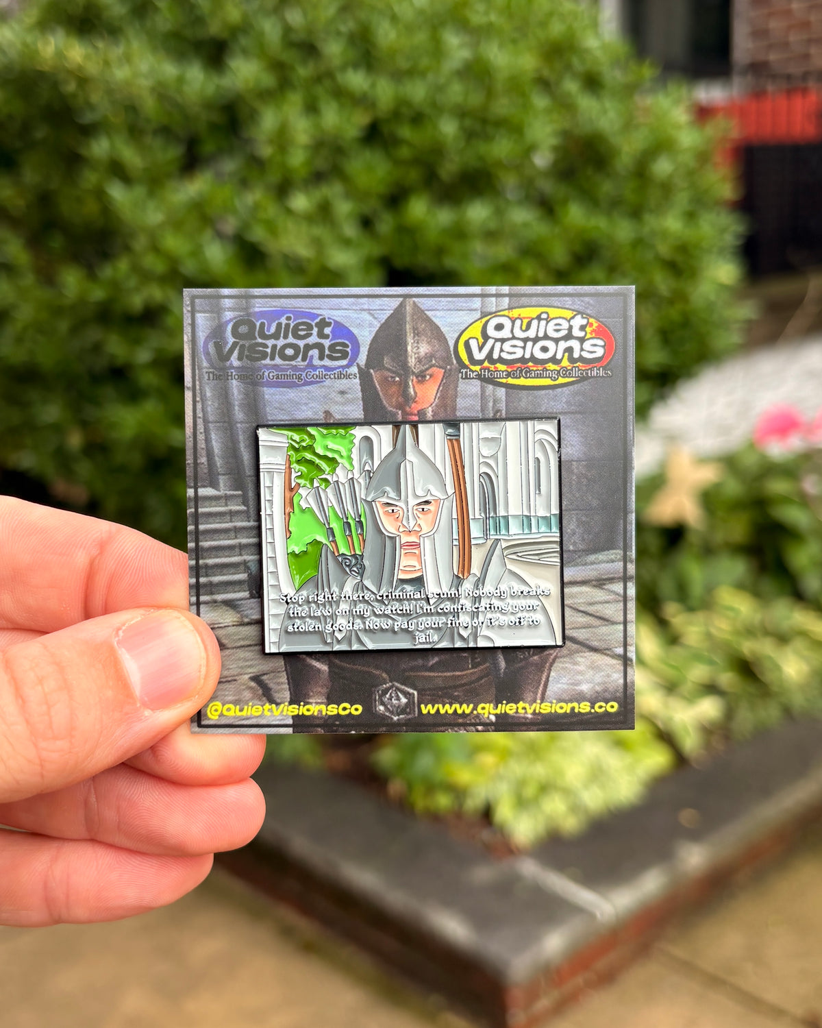 Oblivion Guard - Enamel Pin