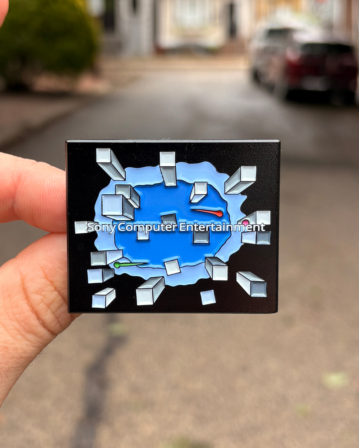PS2 Intro Screen - Enamel Pin