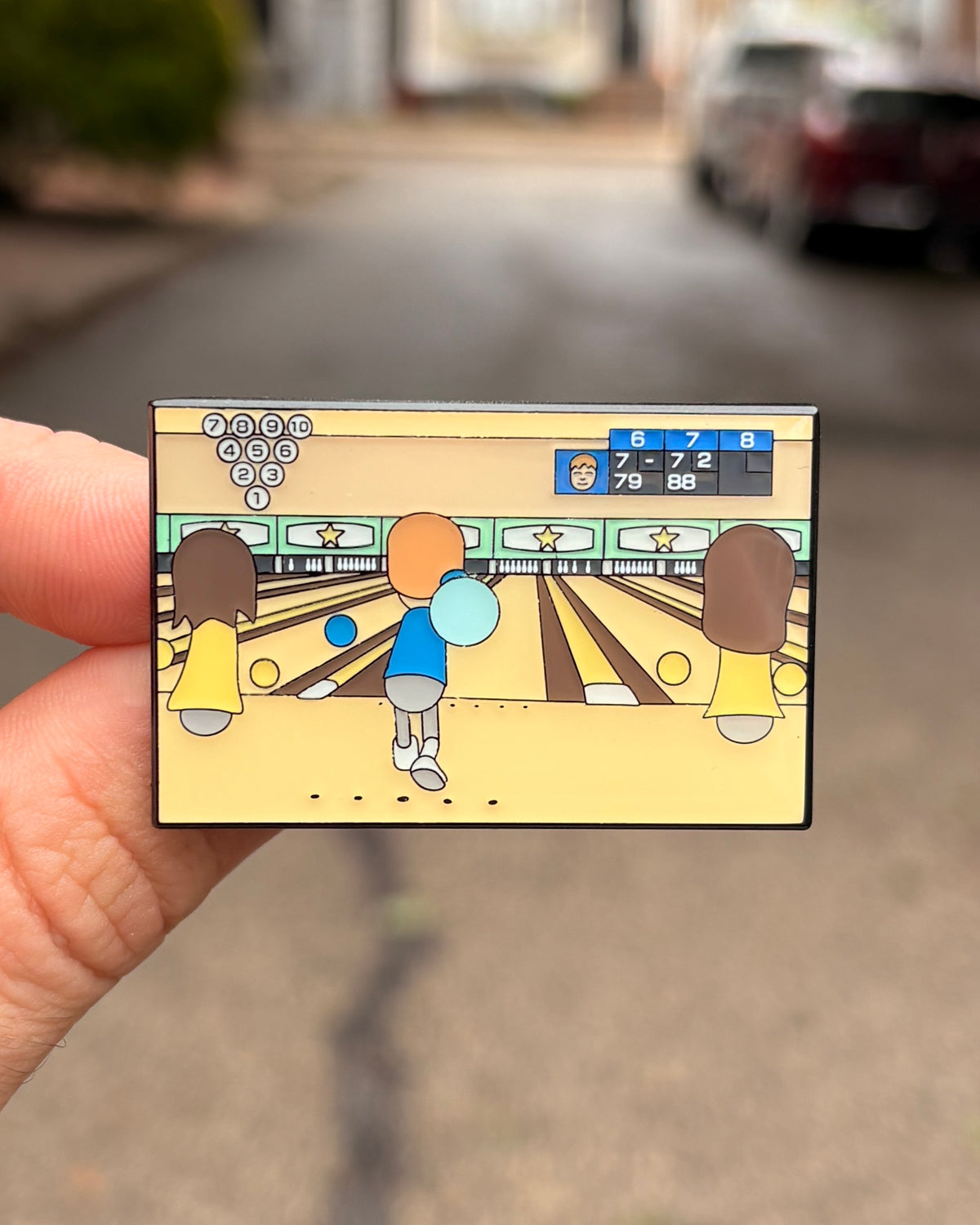 Wii Bowling - Enamel Pin