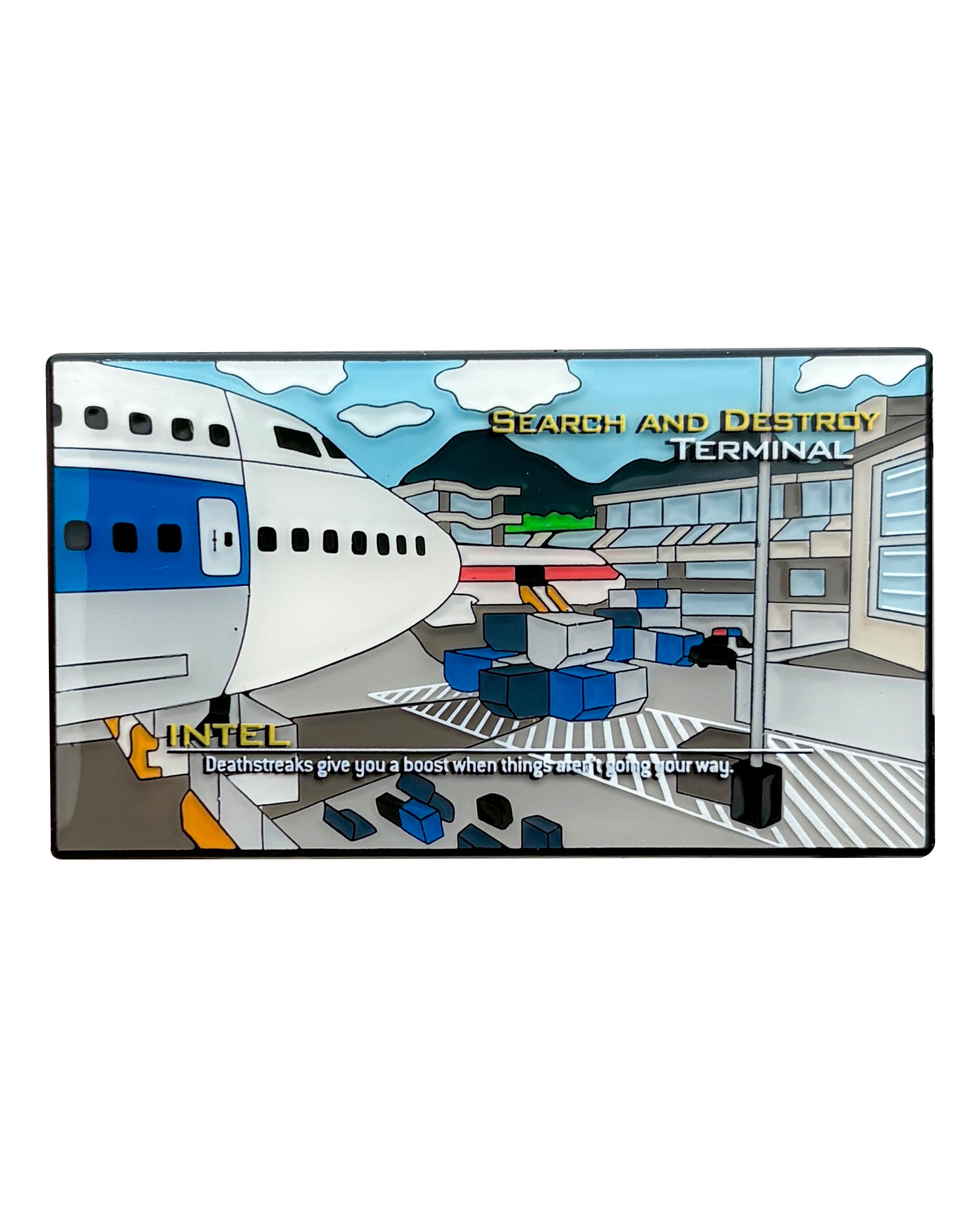 Modern Warfare 2 Terminal Enamel Pin