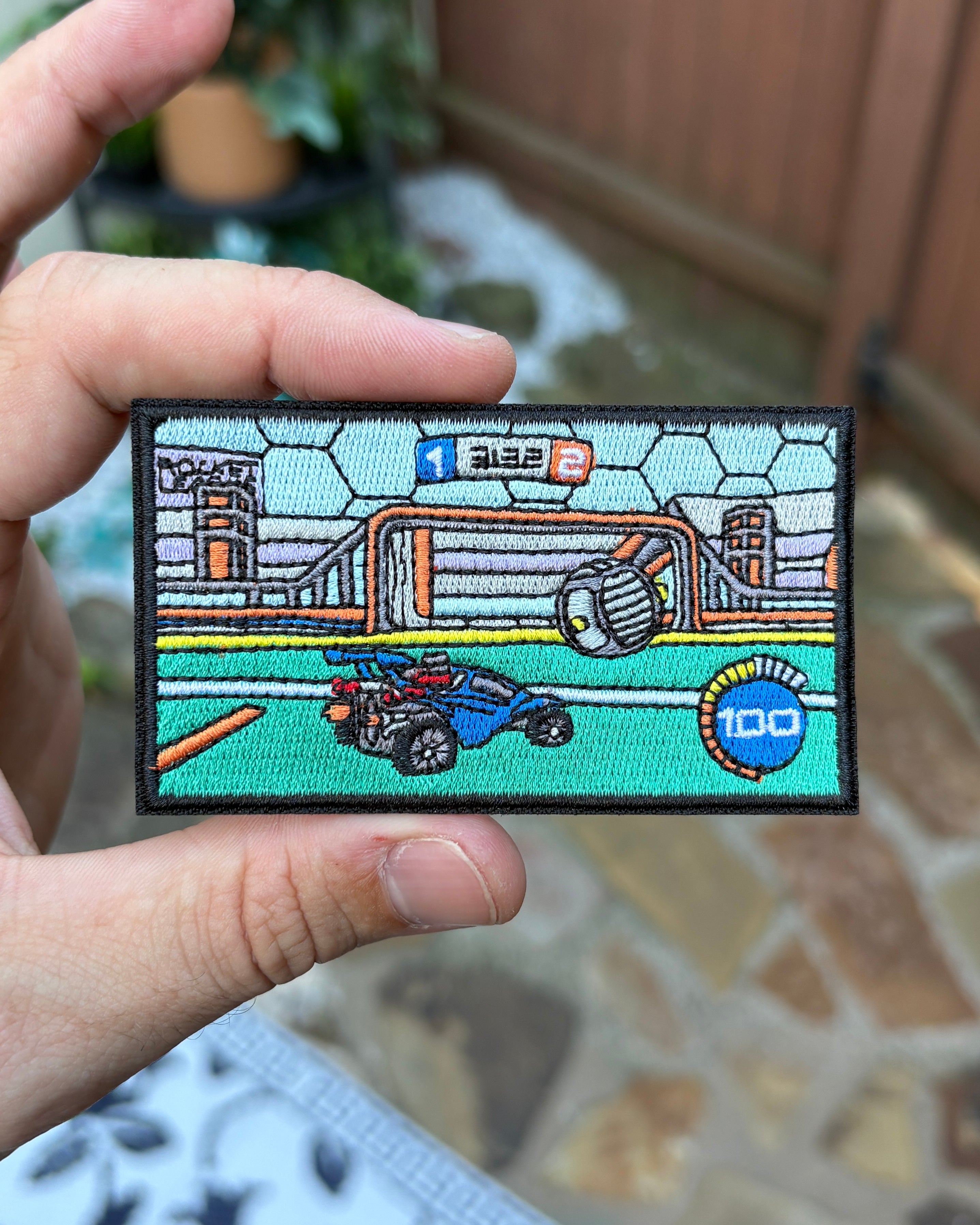 Rocket League Embroidered Patch