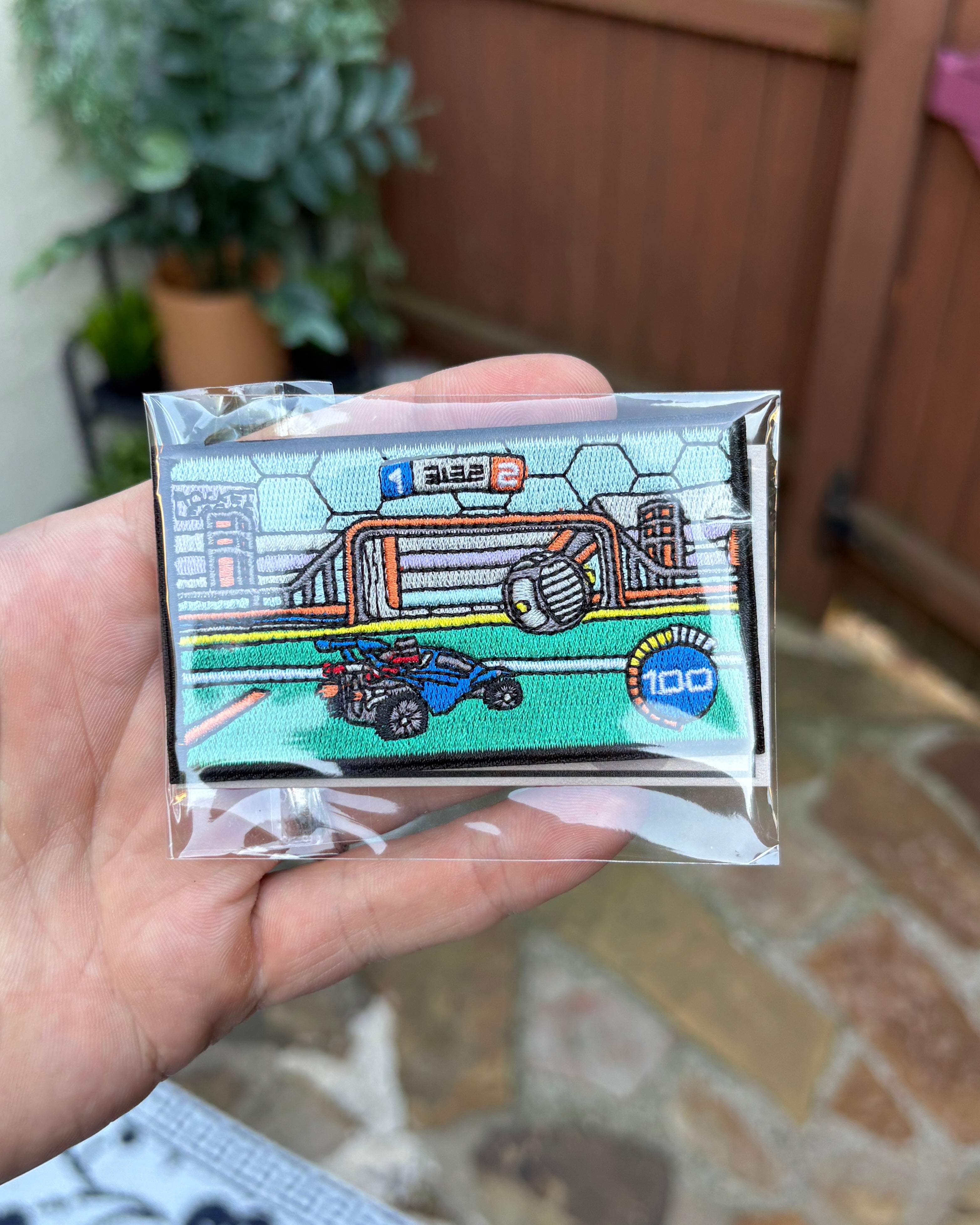 Rocket League Embroidered Patch - Wrapped
