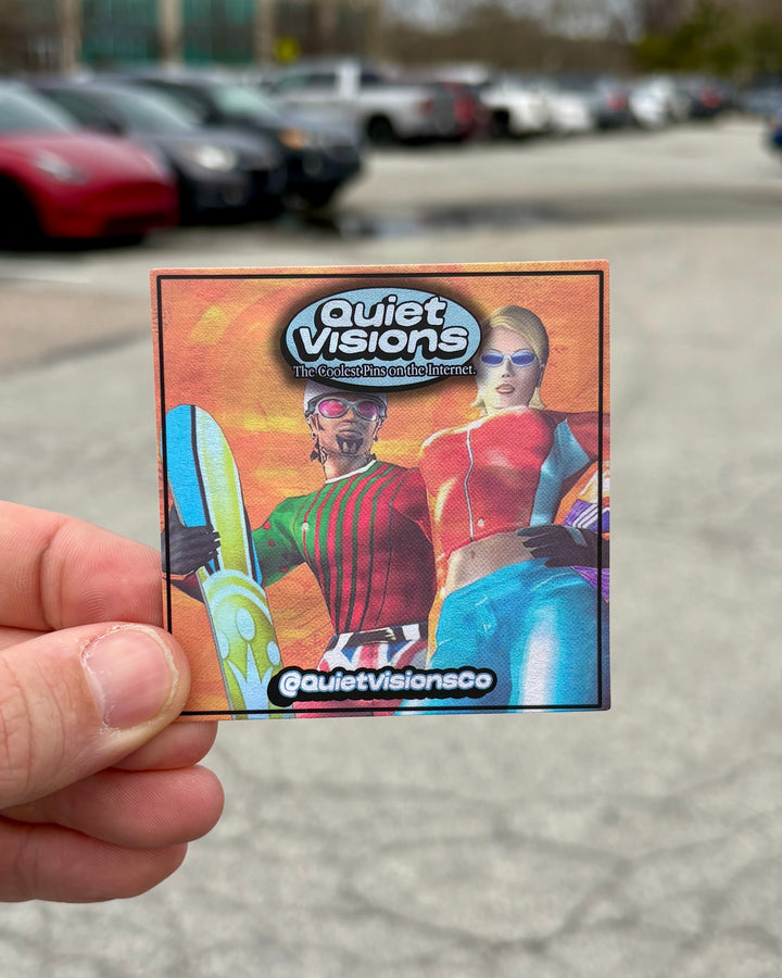 SSX Tricky Enamel Pin - Card