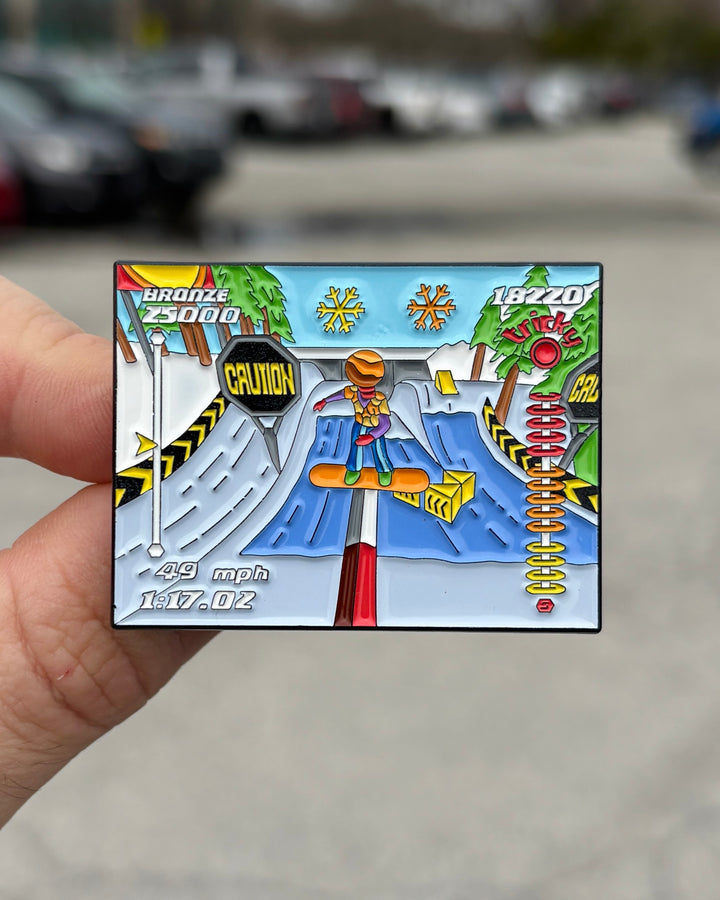 SSX Tricky Enamel Pin - Front