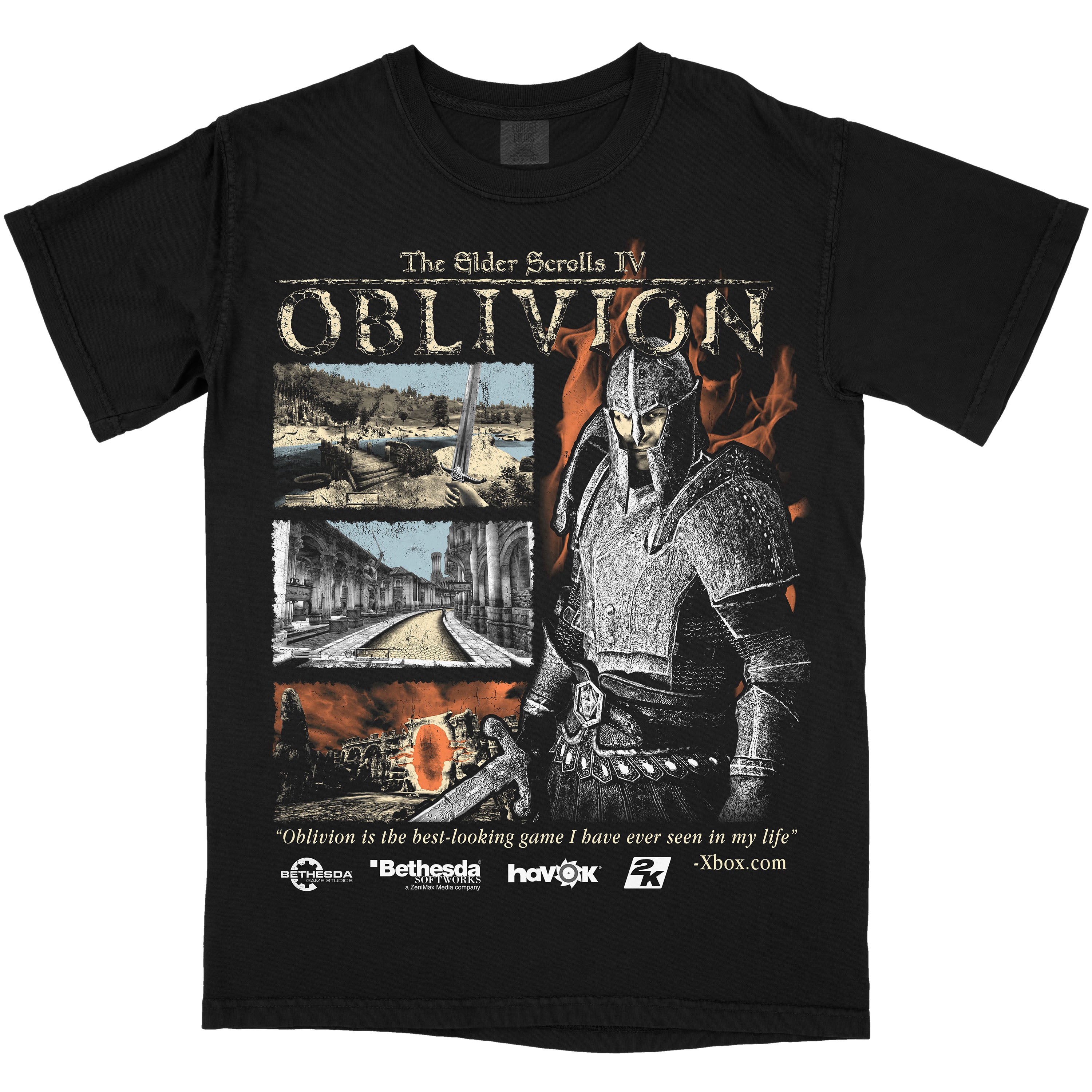 Oblivion t shirt best sale