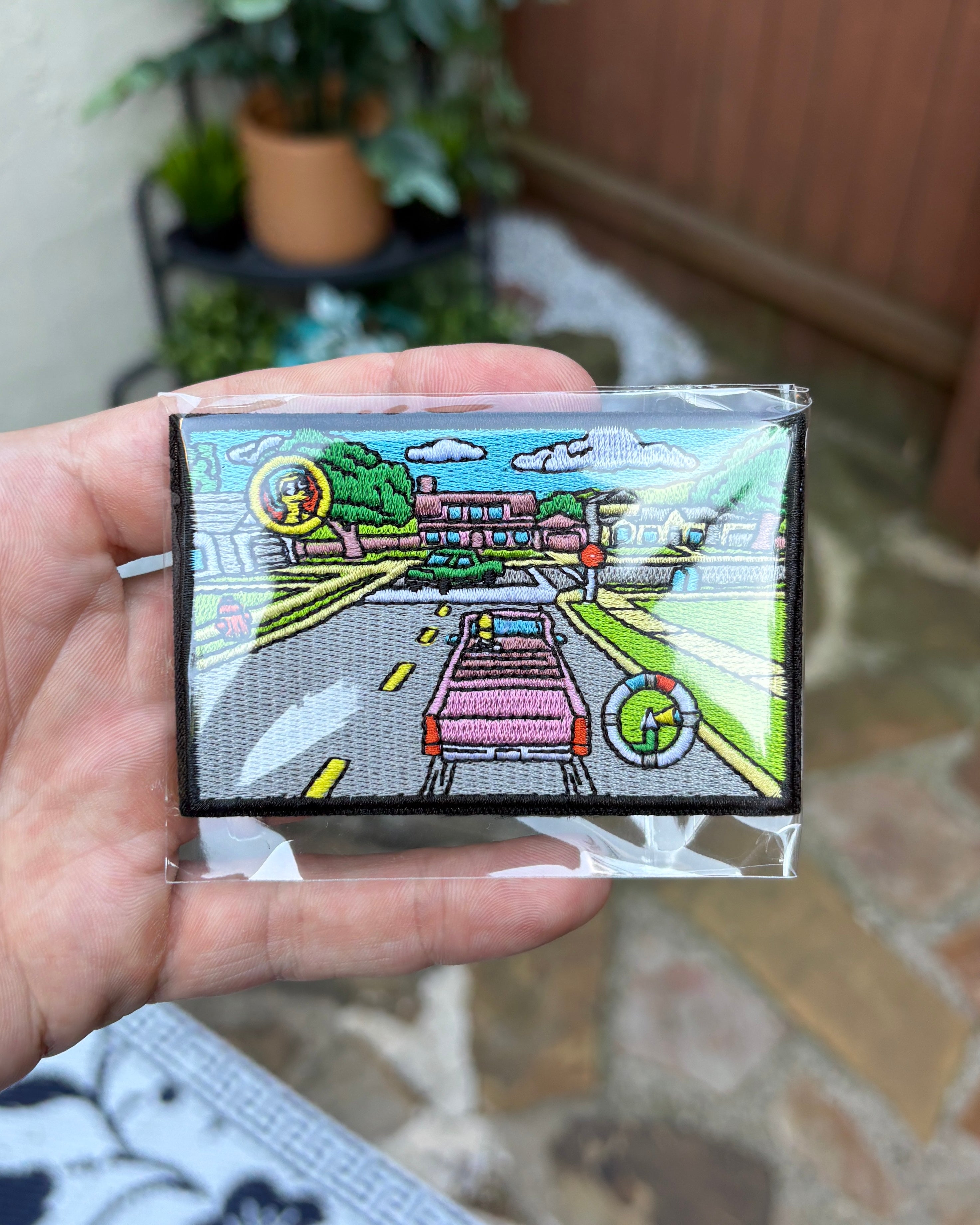 Simpsons Hit and Run Embroidered Patch - Wrapped