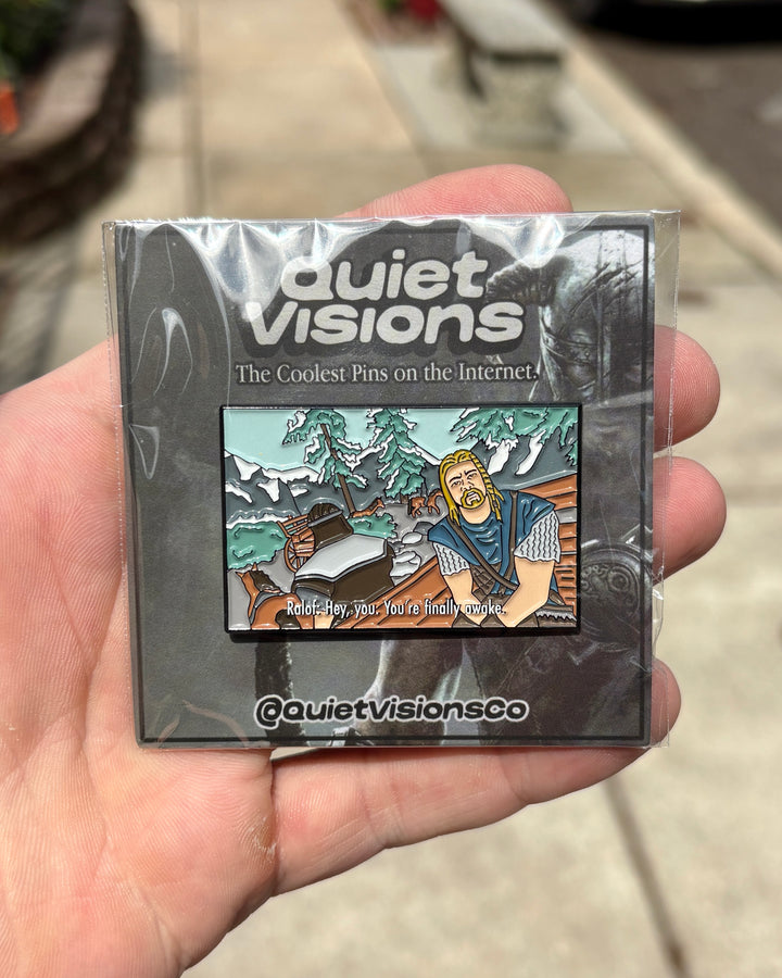 Skyrim Enamel Pin - Wrapped