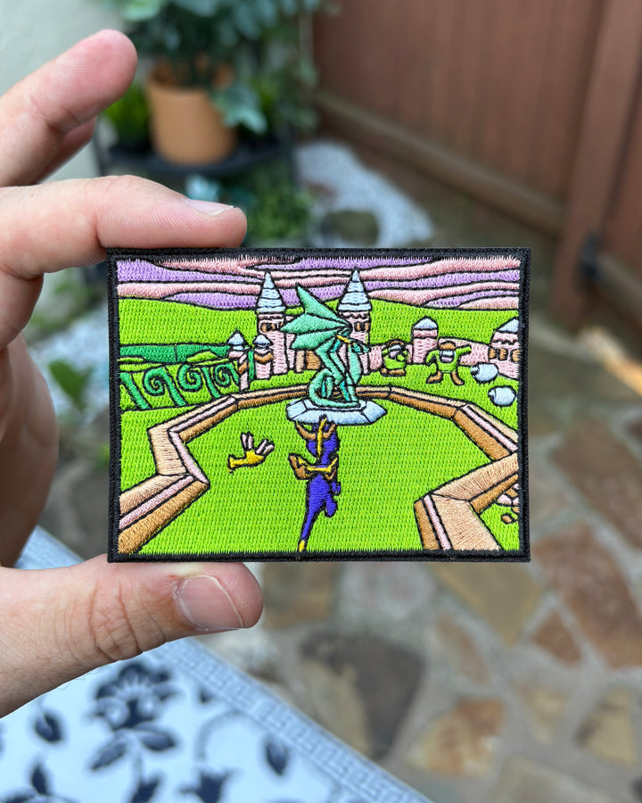 Spyro Embroidered Patch