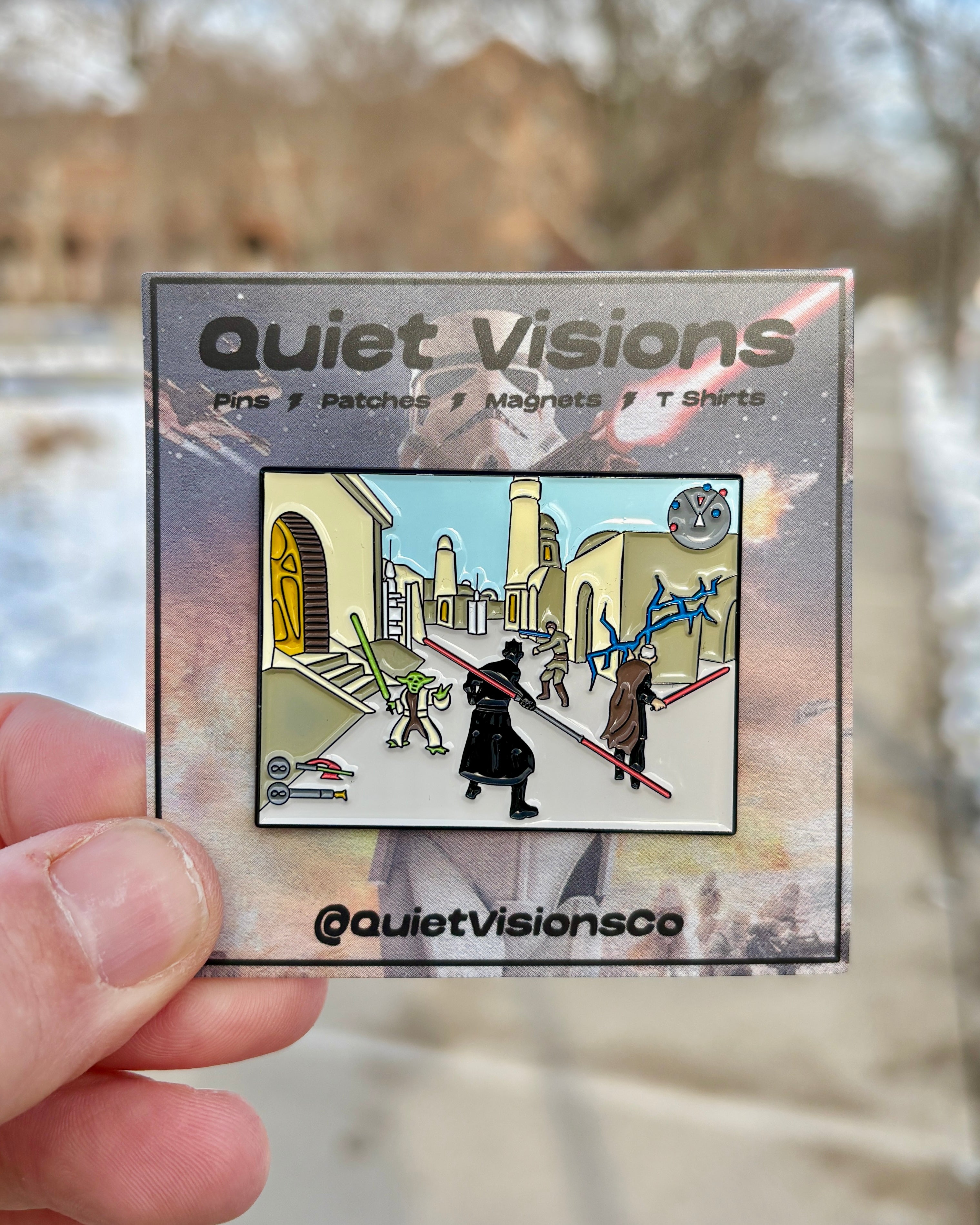 Star Wars Battlefront Enamel Pin - On Backing Card