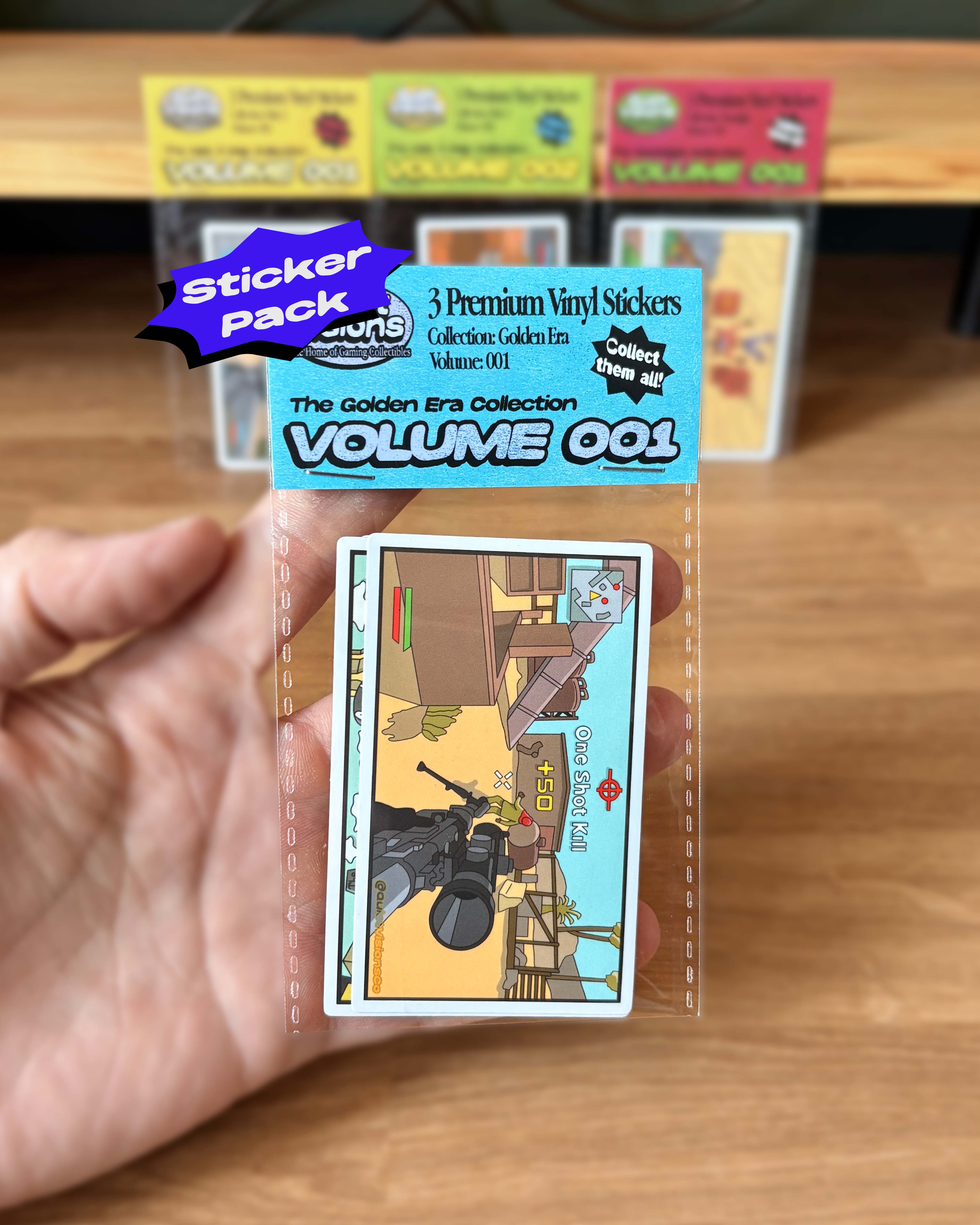 Sticker Pack - Golden Era - Vol 1